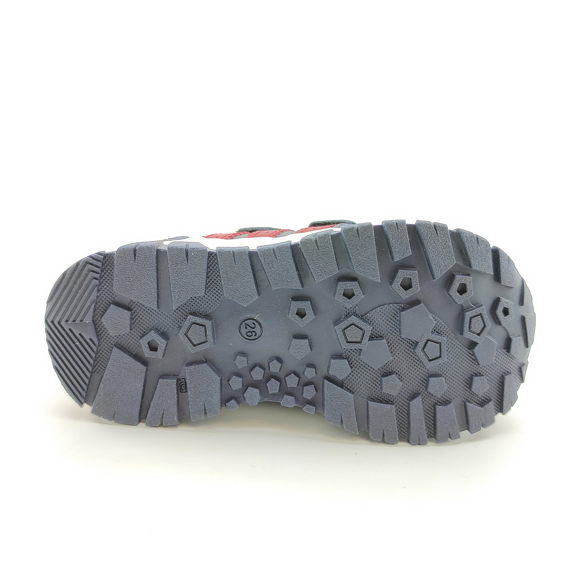Ortoplus Spor Deri Ortopedik Bebe Ayakkabı K C268-1 LACİ-KIRMIZI - OrtoPlus