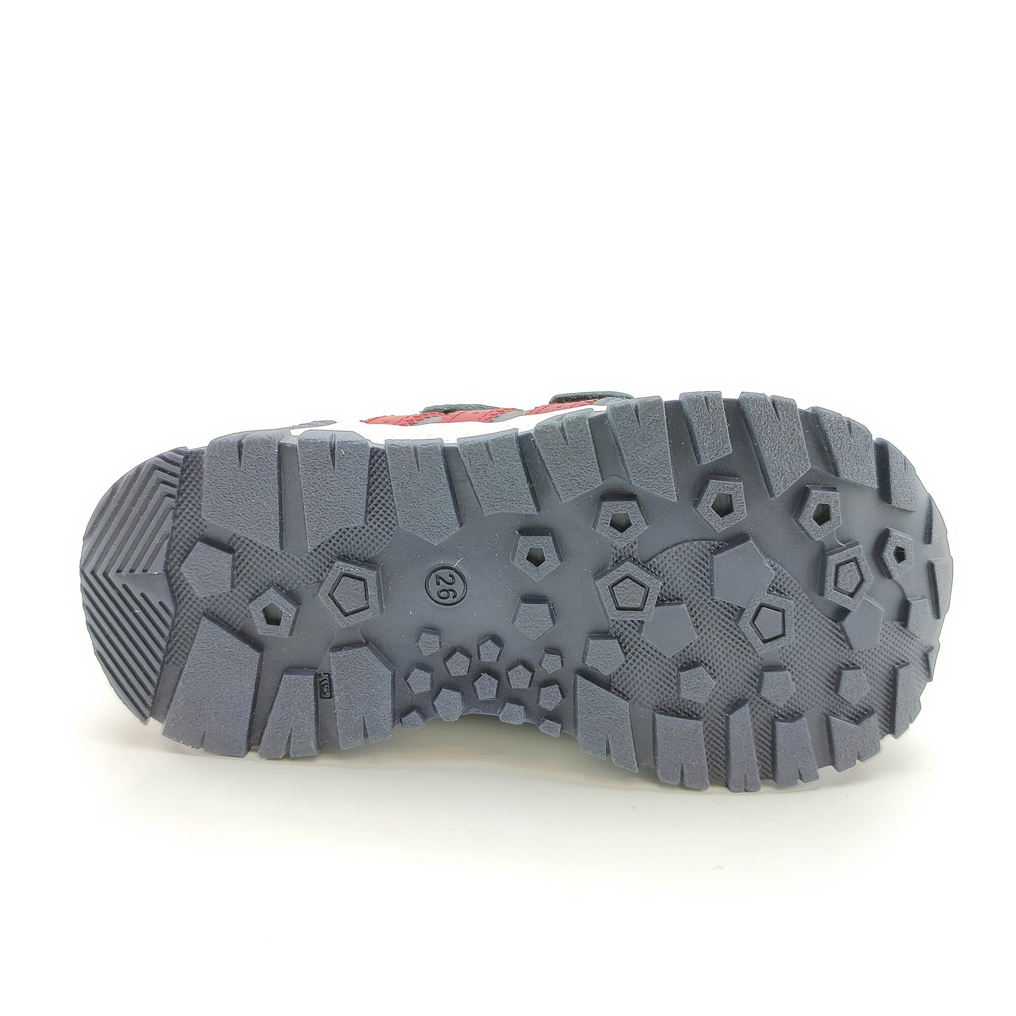 Ortoplus Spor Deri Ortopedik Bebe Ayakkabı K C268-1 LACİ-KIRMIZI - OrtoPlus