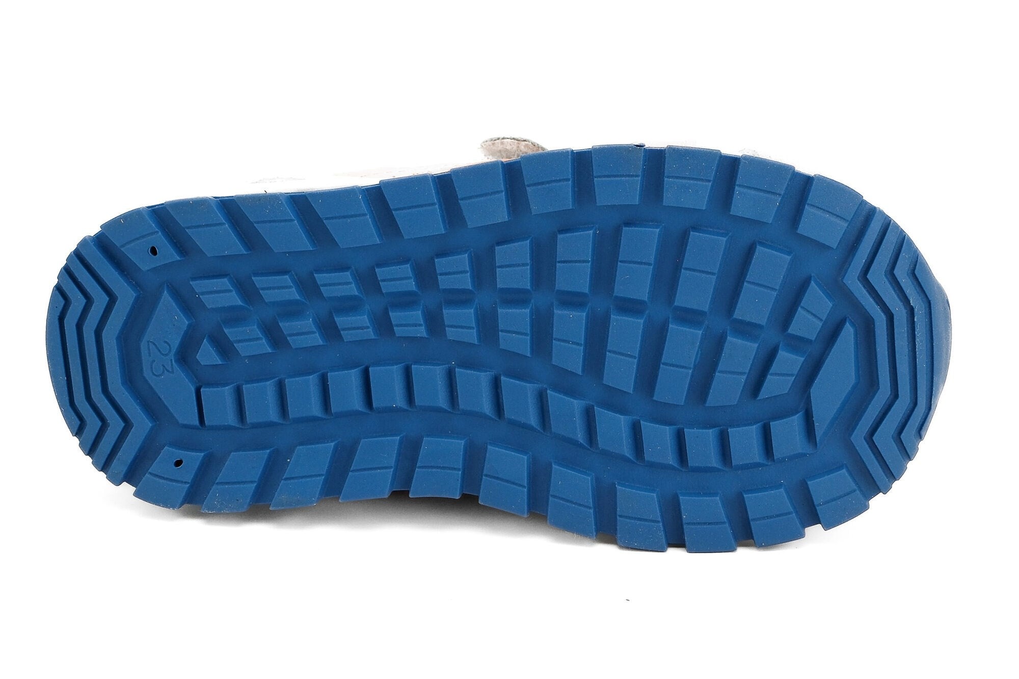Ortoplus Spor Deri Ortopedik Işıklı Bebe Ayakkabı K SB027 GRİ - TURUNCU - OrtoPlus