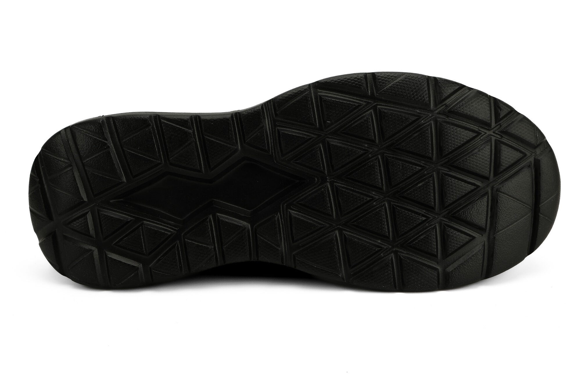 Sneaker Tekstil Tabanı Çıkan Yürüyüş Cırtlı Erkek Terlik KP1274 SİYAH - King Paolo