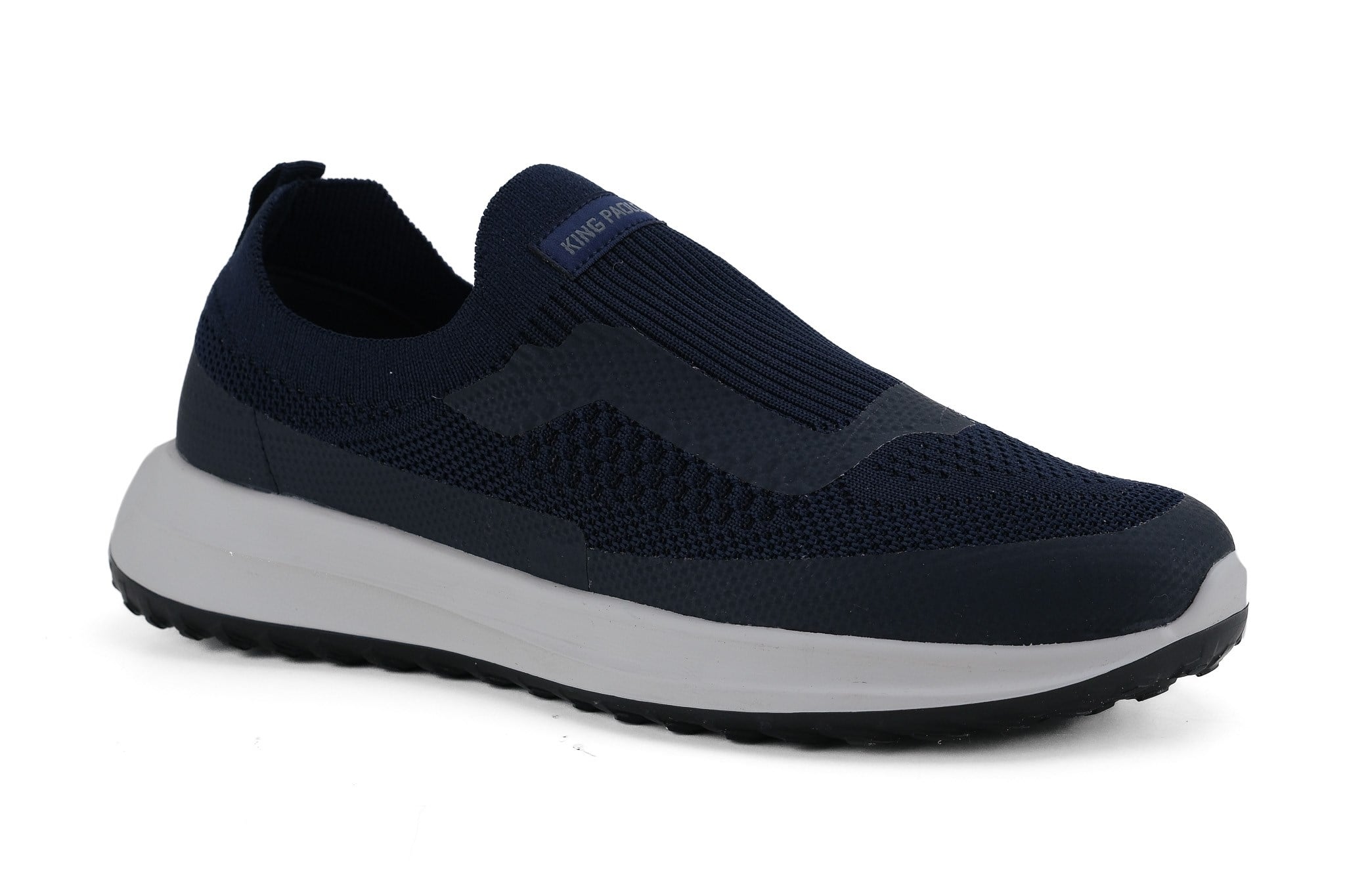 Sneaker Tekstil Yürüyüş Erkek Ayakkab Bağcıksız KP1358 LACİVERT - King Paolo