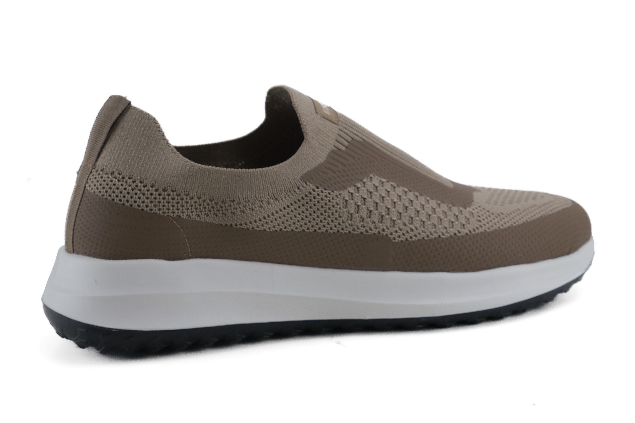 Sneaker Tekstil Yürüyüş Erkek Ayakkab Bağcıksız KP1358 VİZON - King Paolo