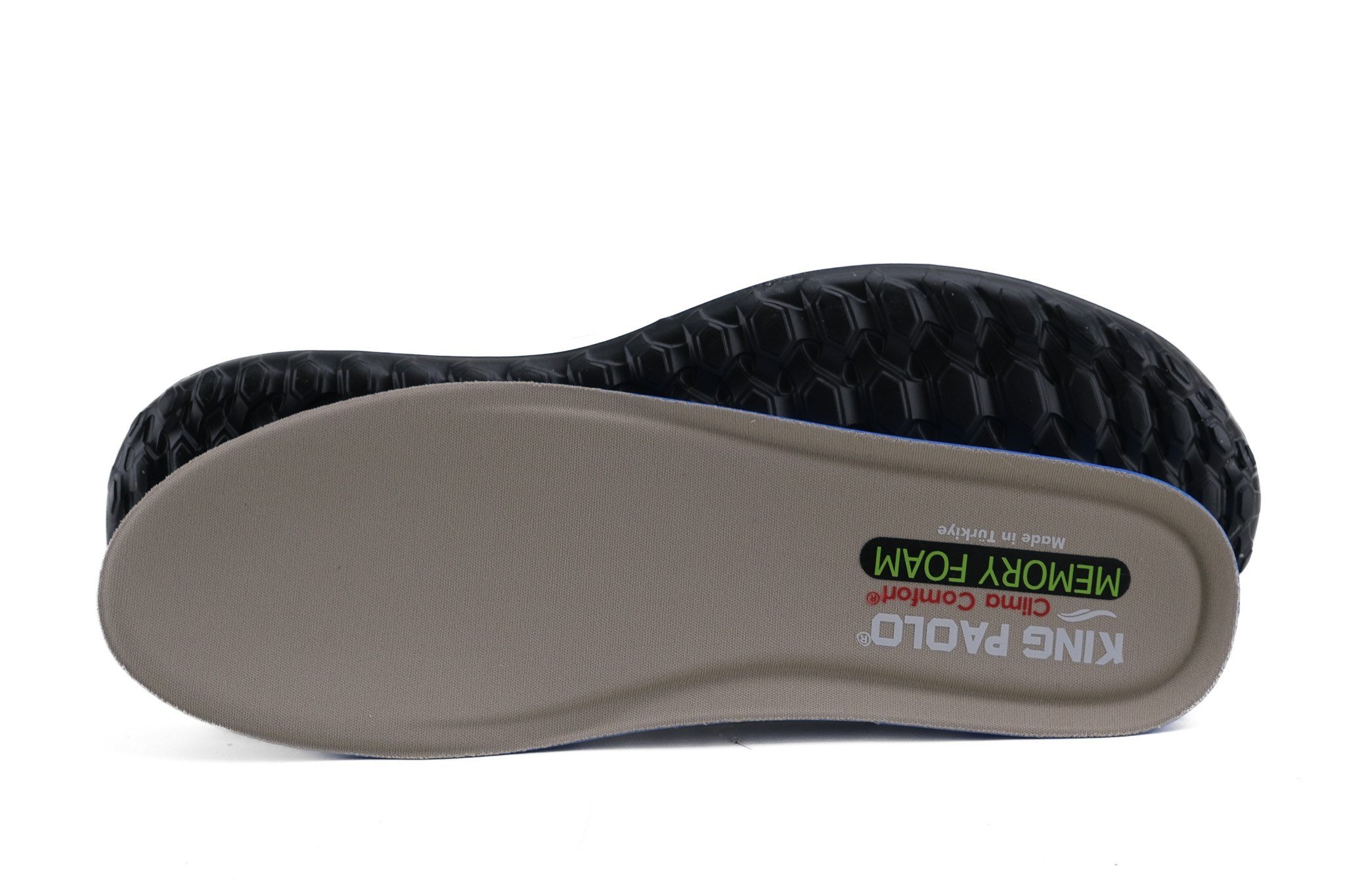 Sneaker Tekstil Yürüyüş Erkek Ayakkab Bağcıksız KP1358 VİZON - King Paolo