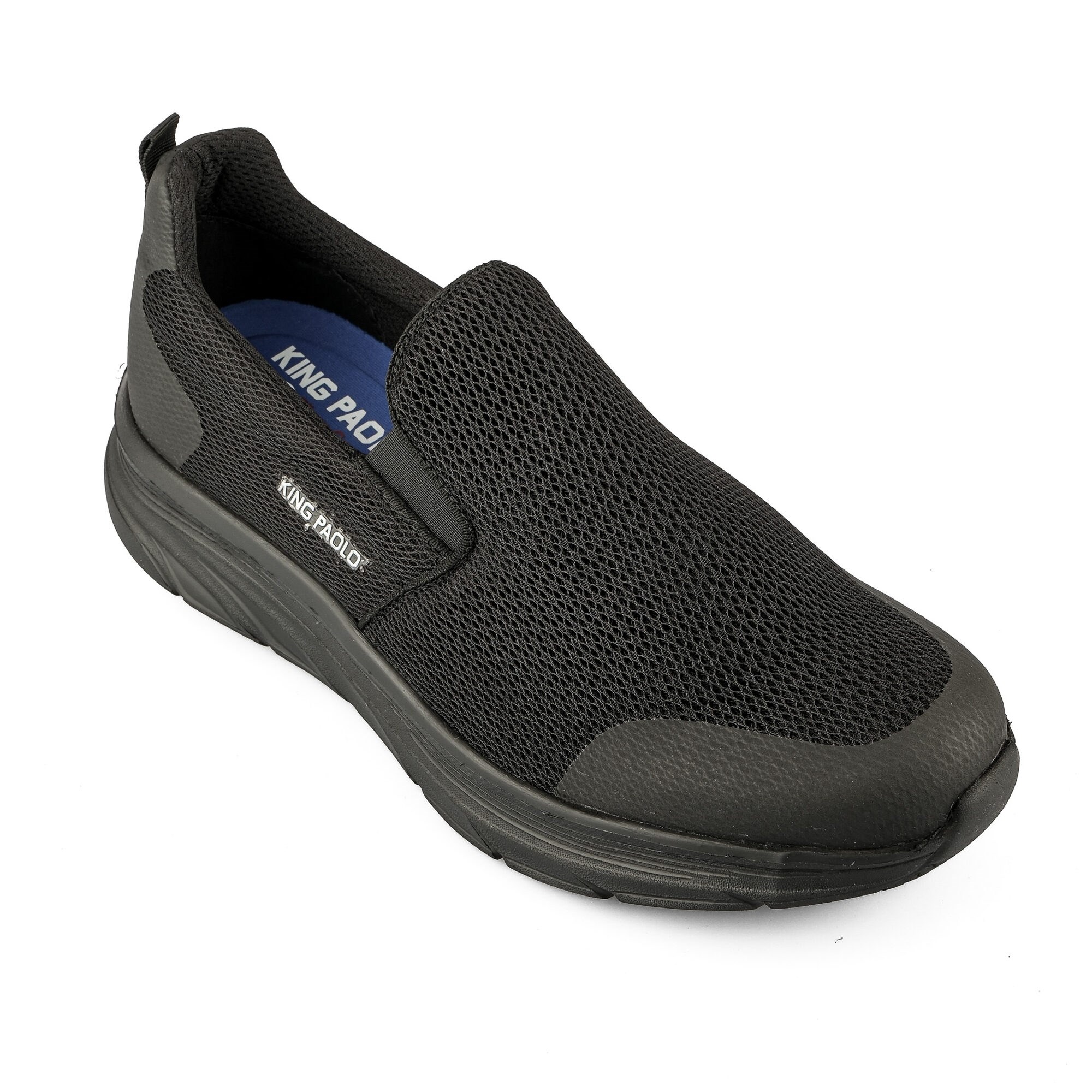 Sneaker Tekstil Yürüyüş Erkek Ayakkabı KP1114 SİYAH - King Paolo