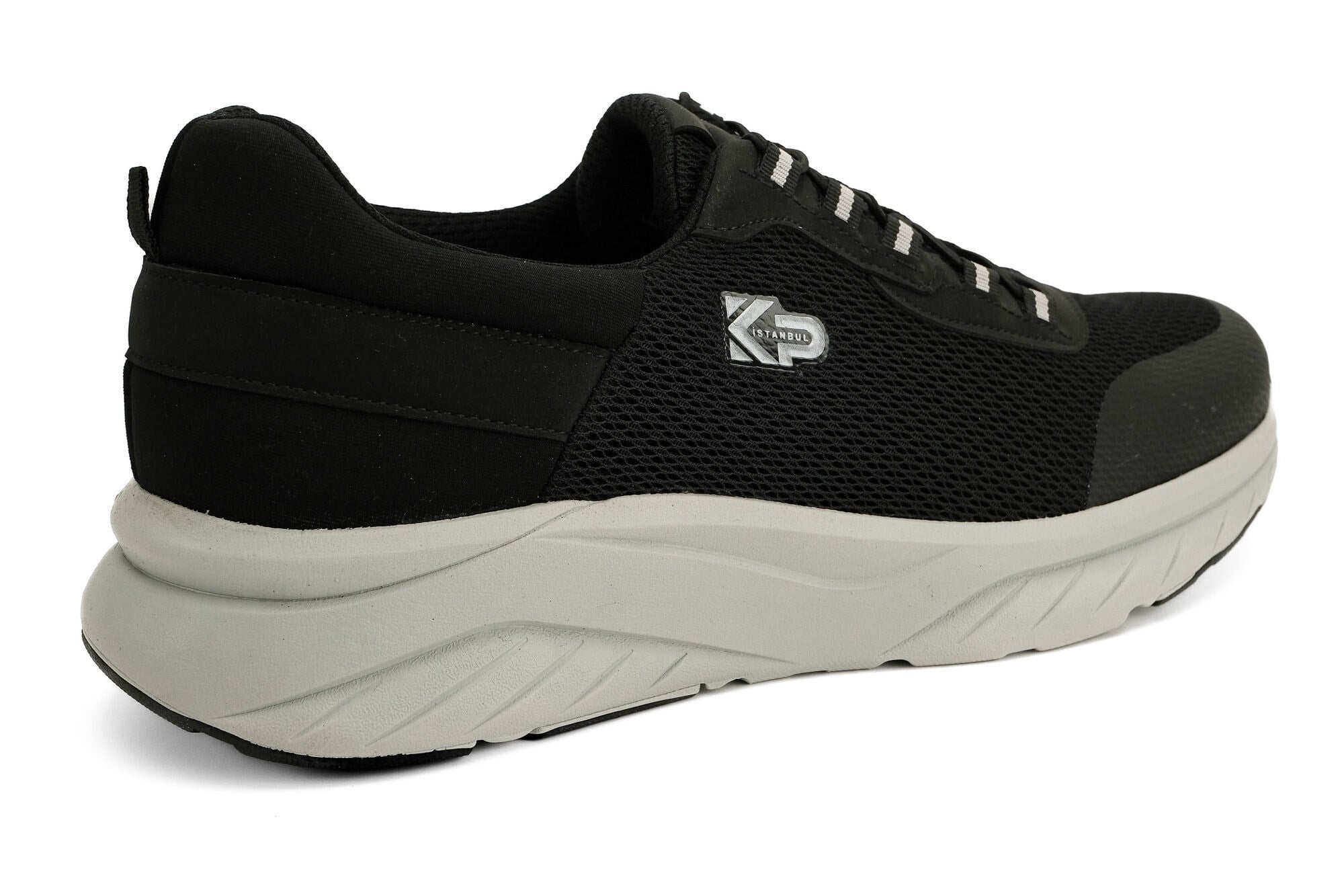 Sneaker Tekstil Yürüyüş Erkek Ayakkabı KP1267 SİYAH - King Paolo