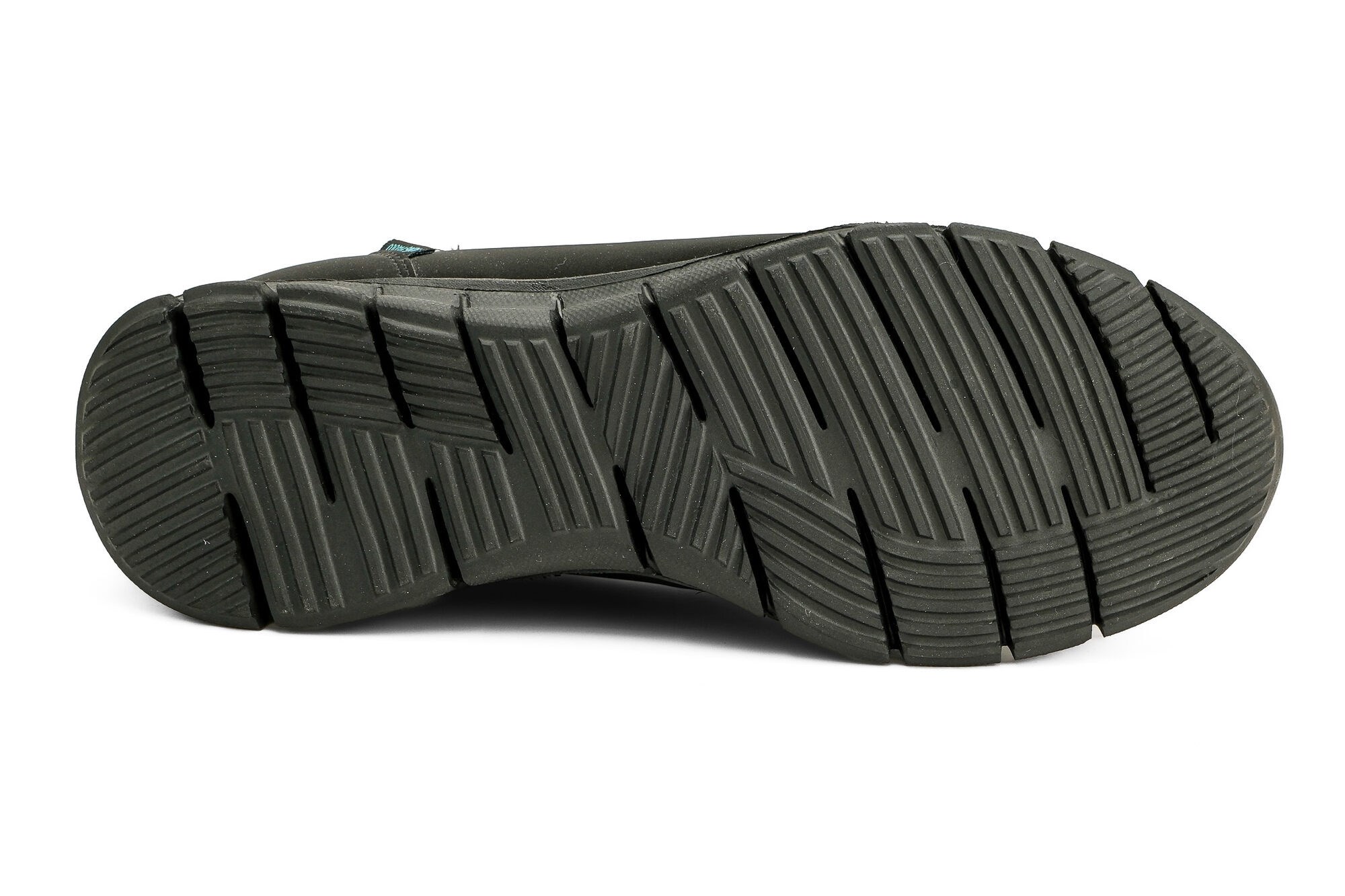 Sneaker Tekstil Yürüyüş Kadın Streç Ayakkabı KP6104 SİYAH - King Paolo