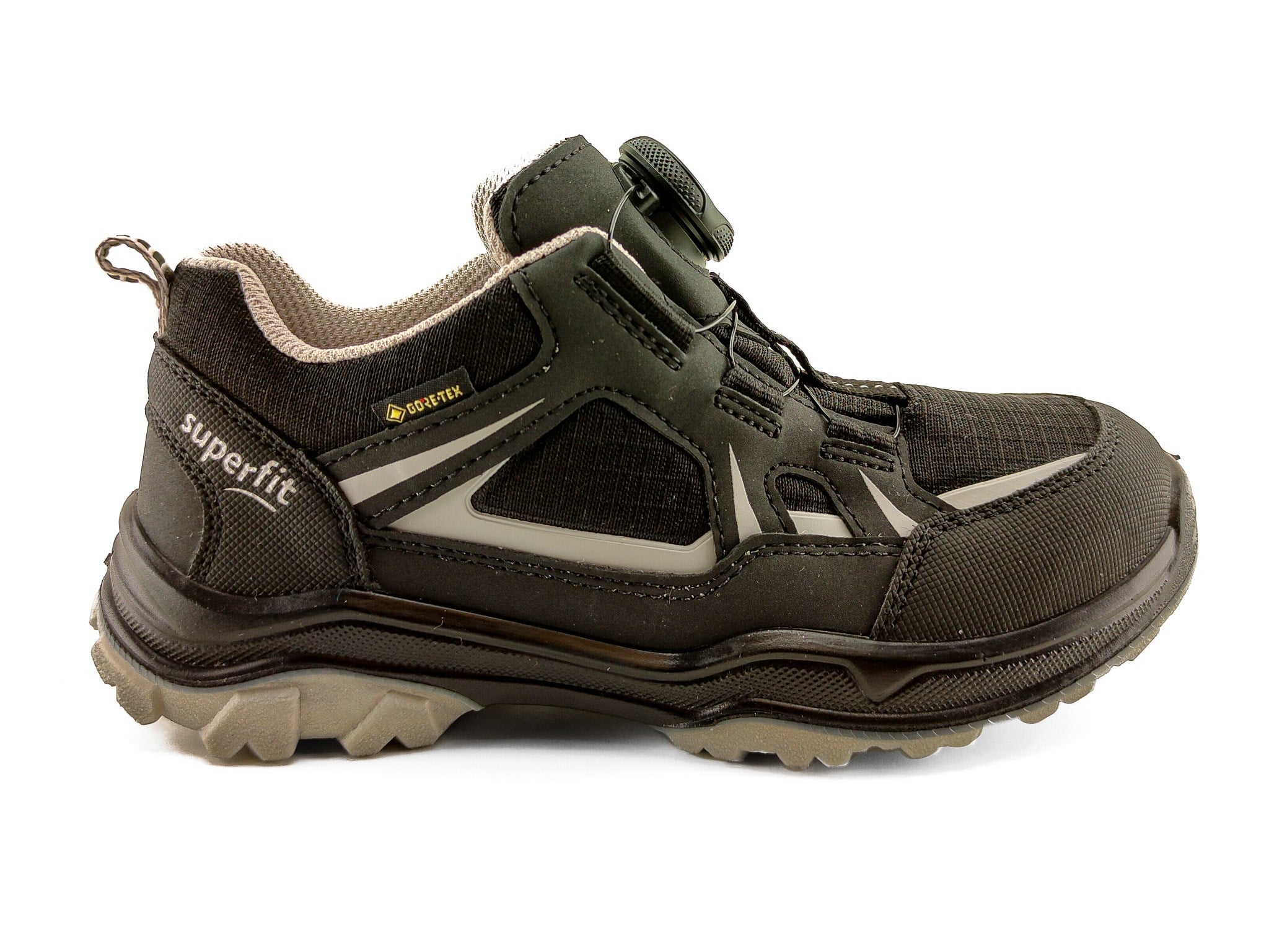 Superfit Goretex Boa Spor Ayakkabı G-1-009069-2000 SCHWARZ/HELLGRAU - Superfit