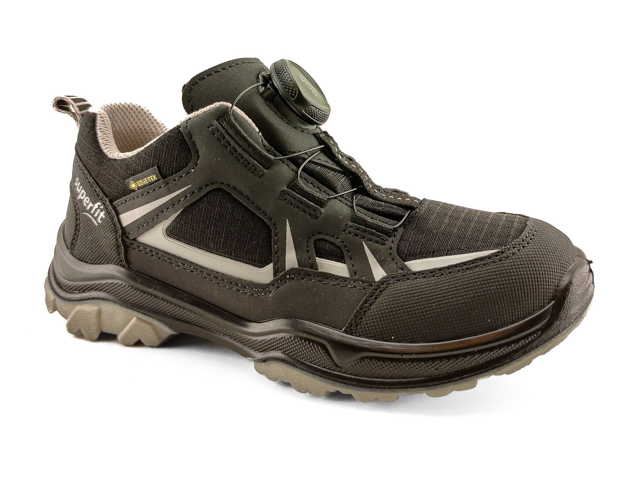 Superfit Goretex Boa Spor Ayakkabı G-1-009069-2000 SCHWARZ/HELLGRAU - Superfit