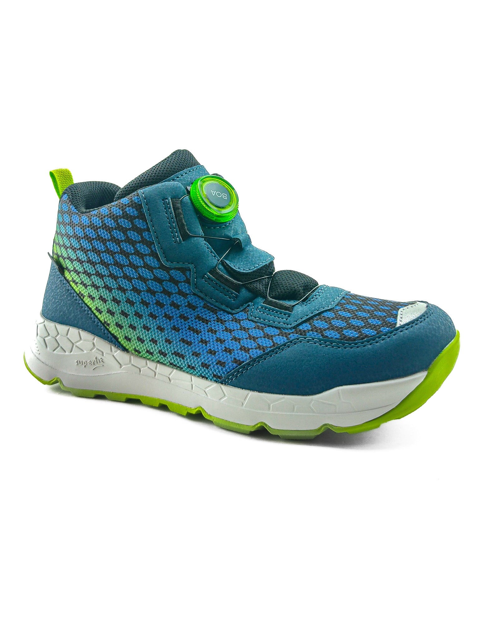 Superfit Goretex Boa Spor Bot G 000563-8000 Blau/Hellgrün BLAU/HELLGRÜN - Superfit