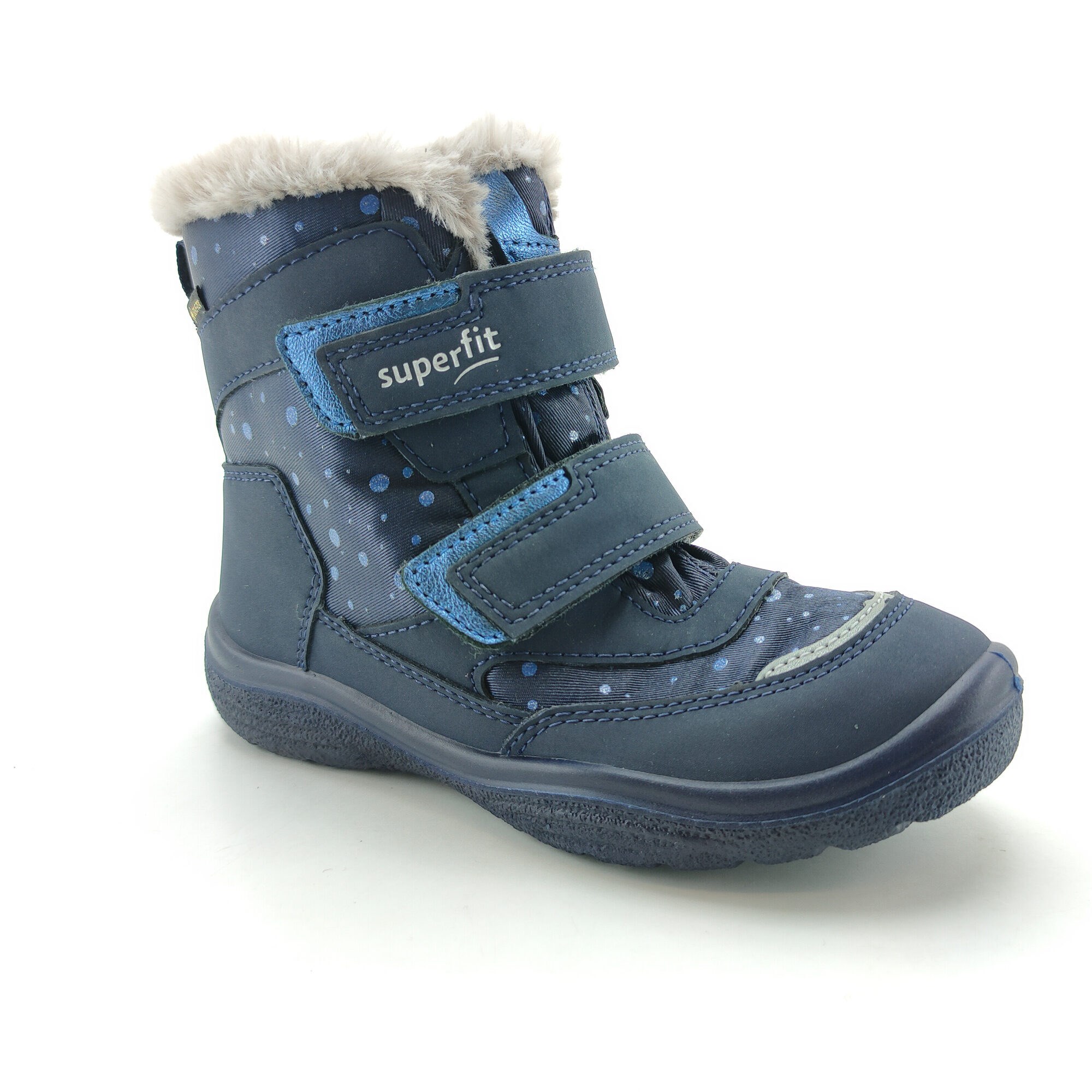 Superfit Goretex Bot Crystal F 009091-8000 Blau/ Hellgrau BRAU/HELLGRAU - Superfit