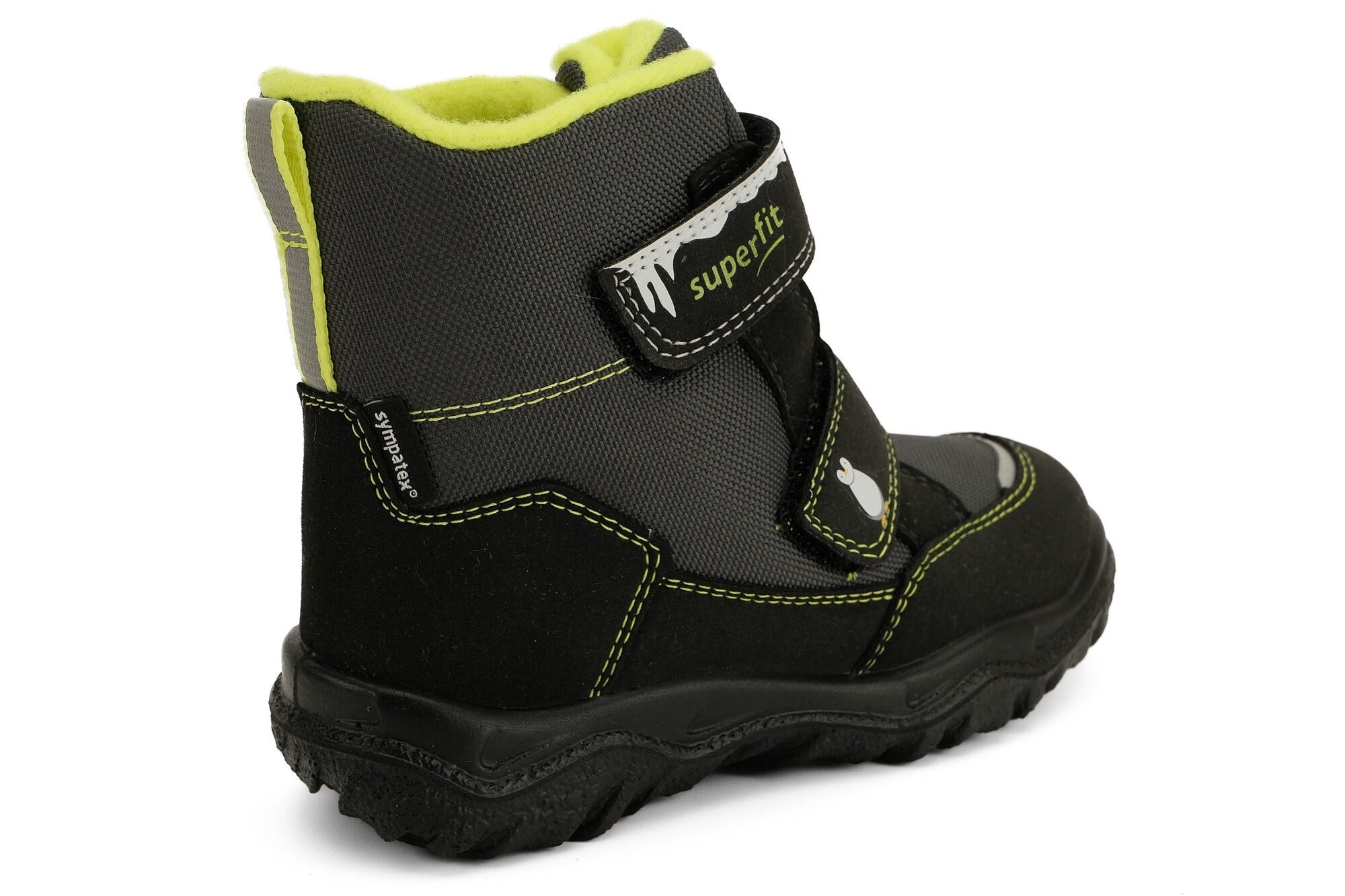 Superfit Goretex Bot Husky1 KP 006047-0000 Schwarz/Gelb SCHWARZ/GELB - Superfit