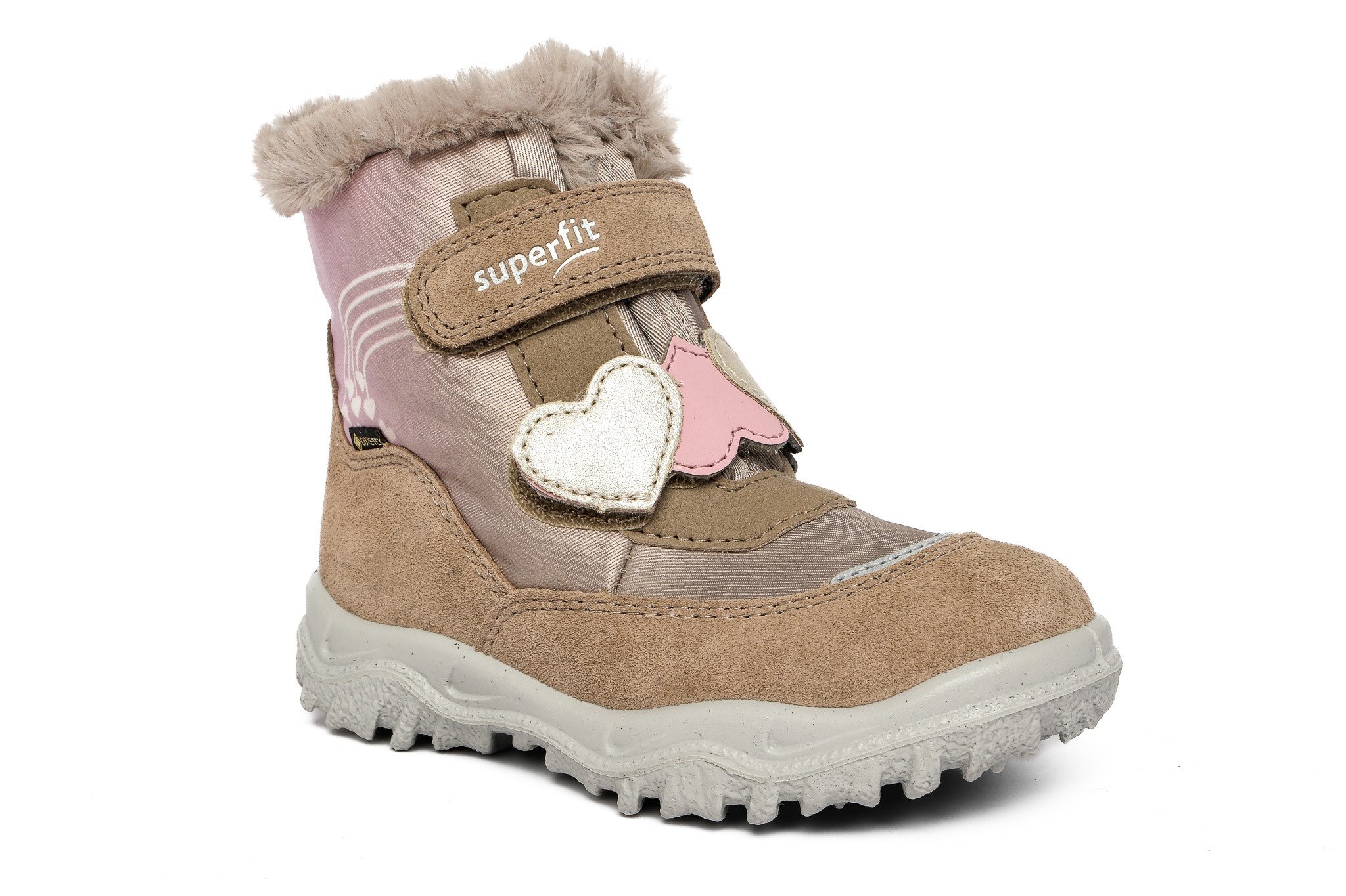 Superfit Goretex Bot Husky1 KP 006061-4000 Beige/Rosa BEIGE/ROSA - Superfit