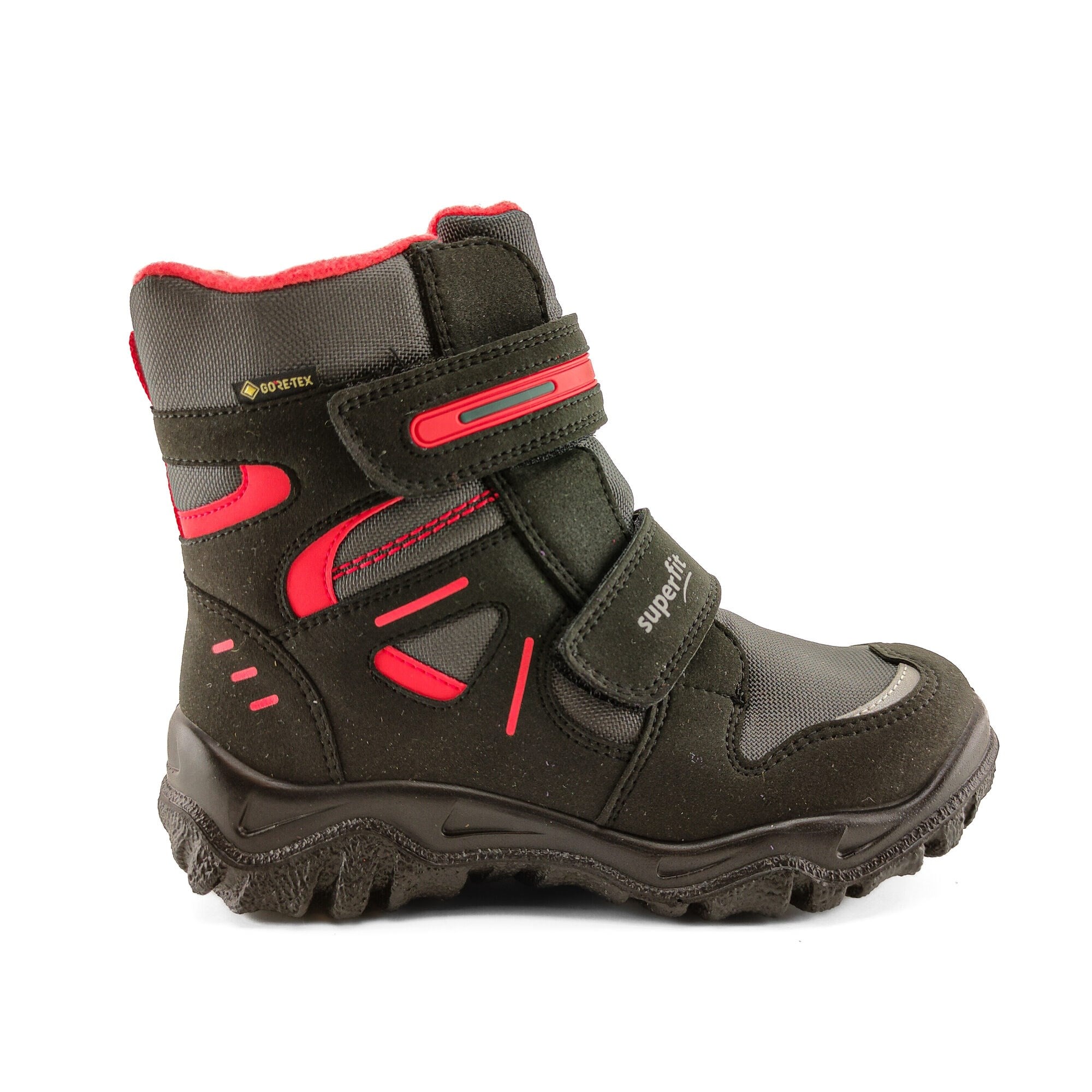 Superfit Goretex Bot Husky2 G 809080-0020 Schwarz/Rot SCHWARZ / ROT - Superfit