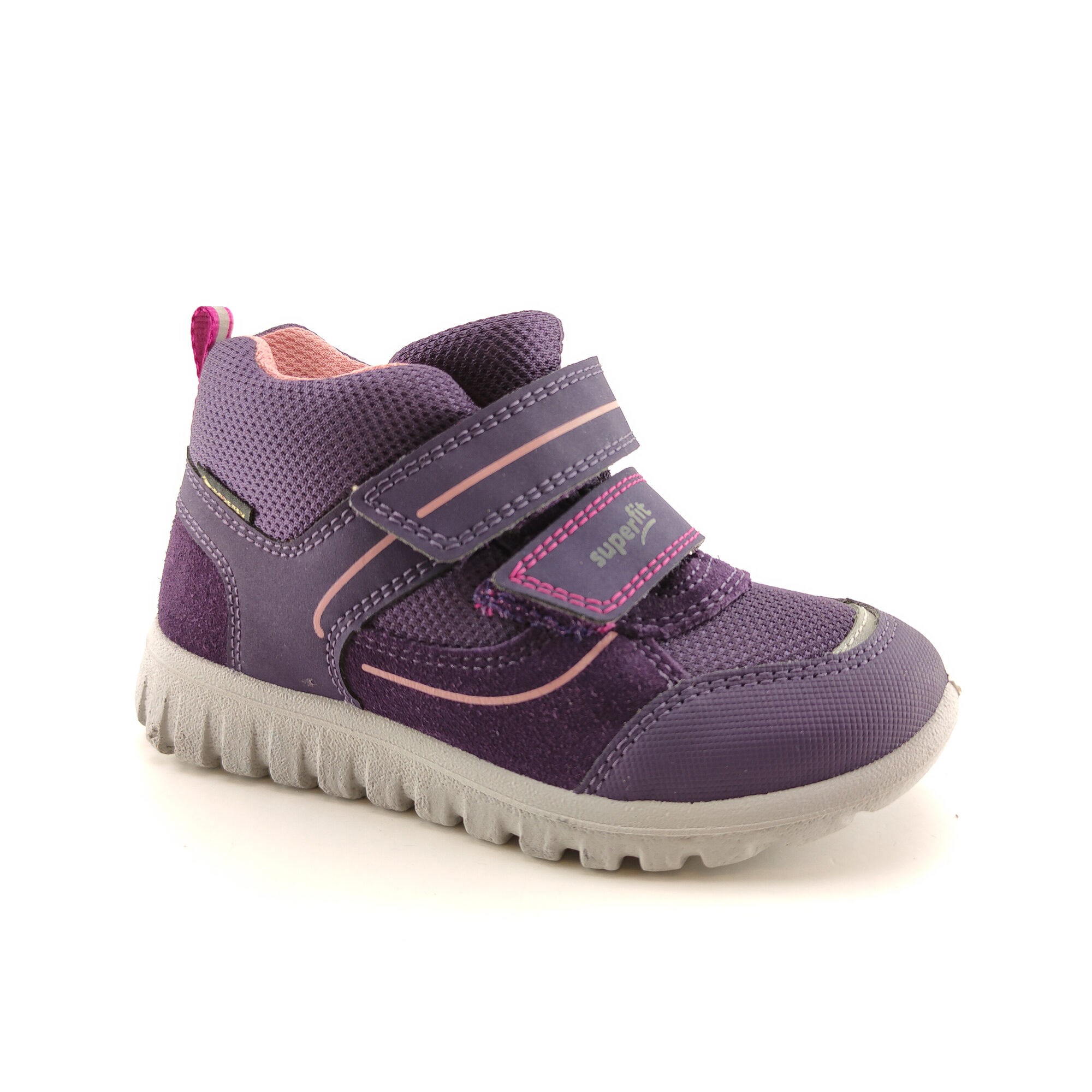 Superfit Goretex Çocuk Bot Sport7 Mini KP 006189-8500 Koyu Lila/Rosa LİLA/ROSA - Superfit