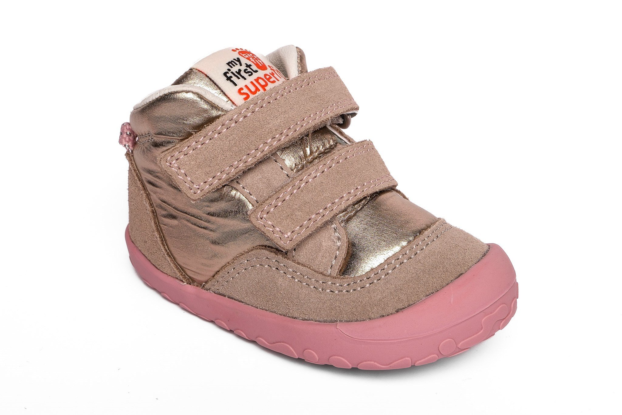 Superfit İlk Adım Ayakkabı Flummi I 009667-4000 Beige/Rosa BEIGE/ROSA - Superfit