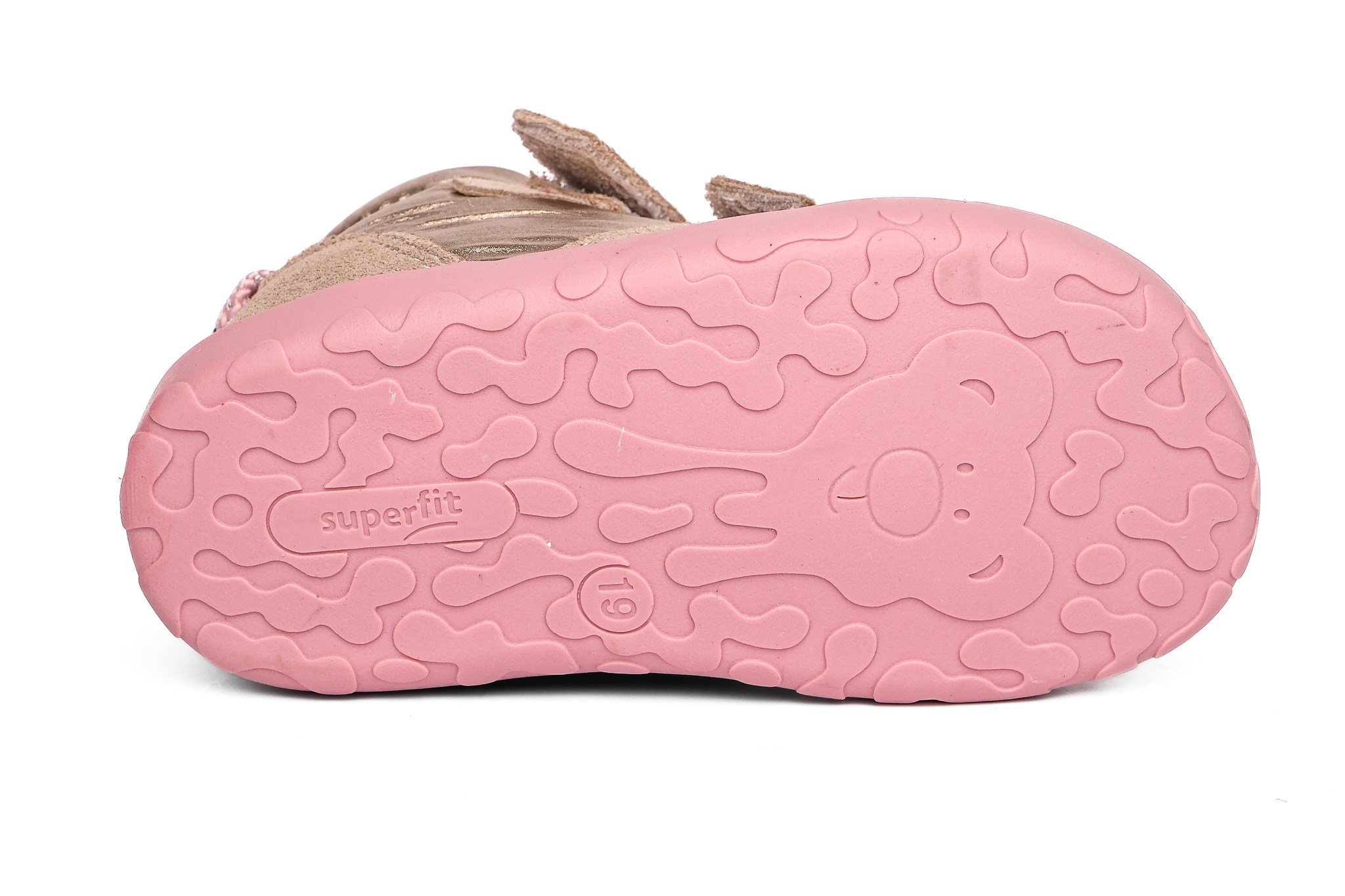 Superfit İlk Adım Ayakkabı Flummi I 009667-4000 Beige/Rosa BEIGE/ROSA - Superfit