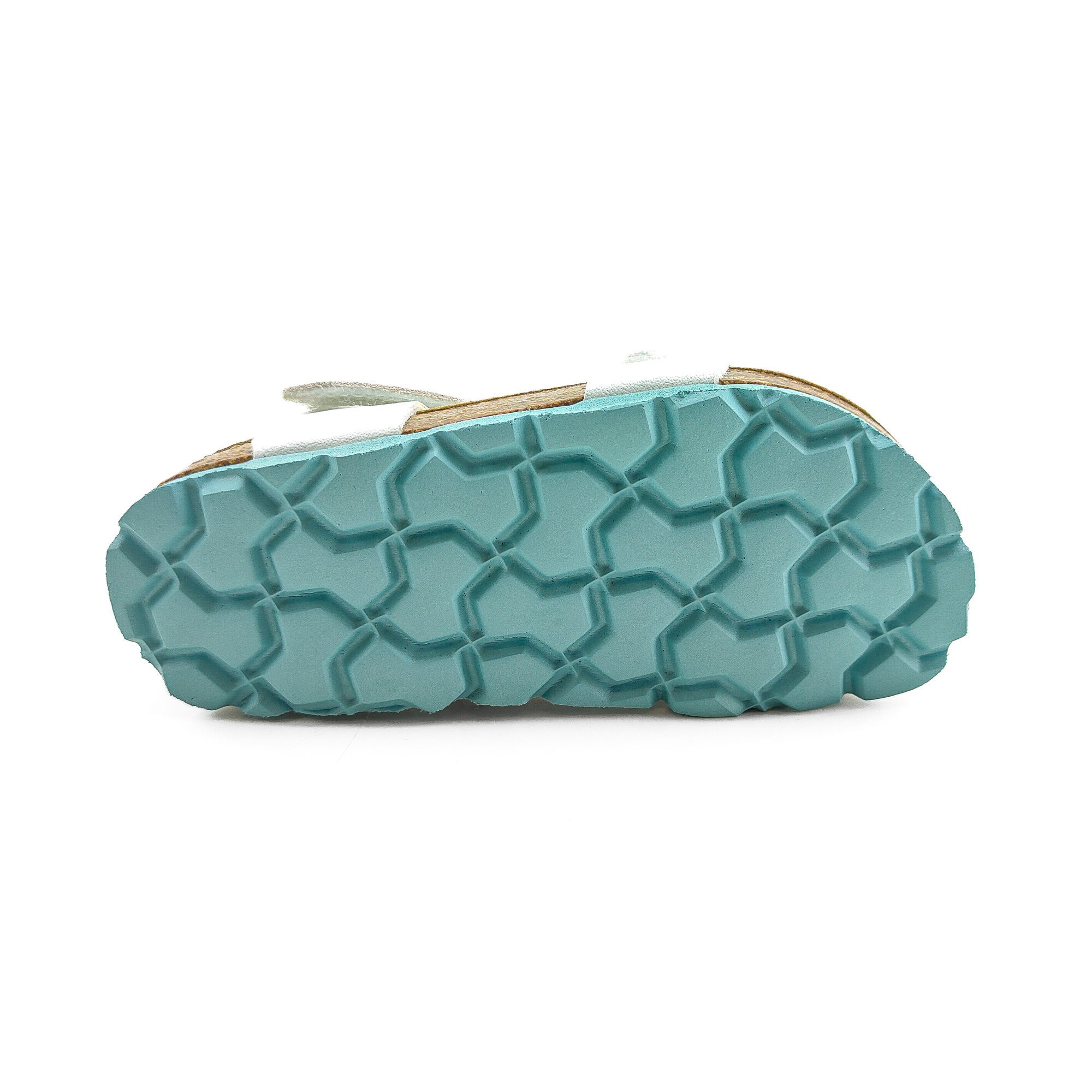 Superfit Ortopedik Çocuk Sandalet F 000123-1030 - Beyaz Kelebek WEIB / TÜRKIS - Superfit