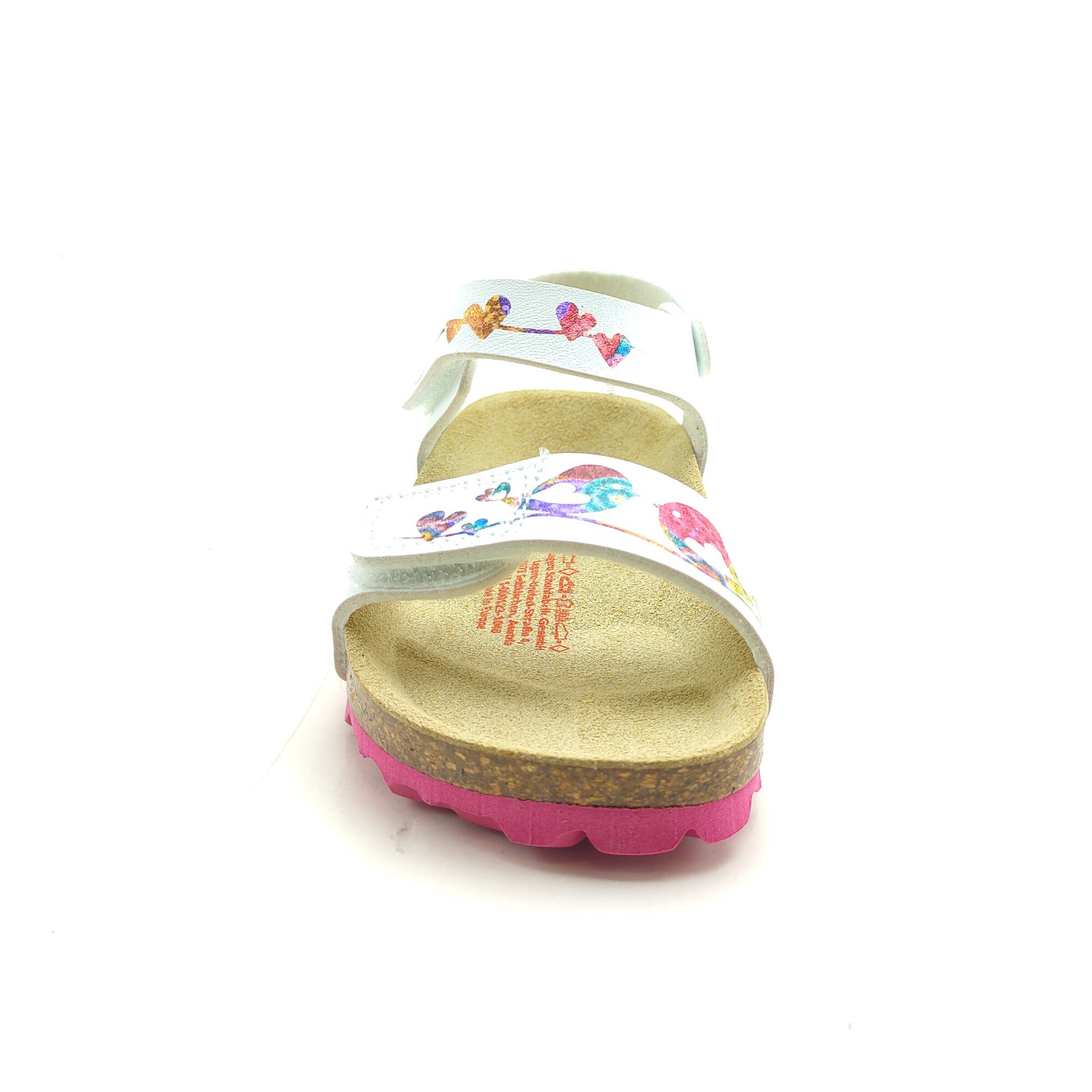 Superfit Ortopedik Çocuk Sandalet F 000123-1040 - Beyaz Kuş WEIB / PINK - Superfit