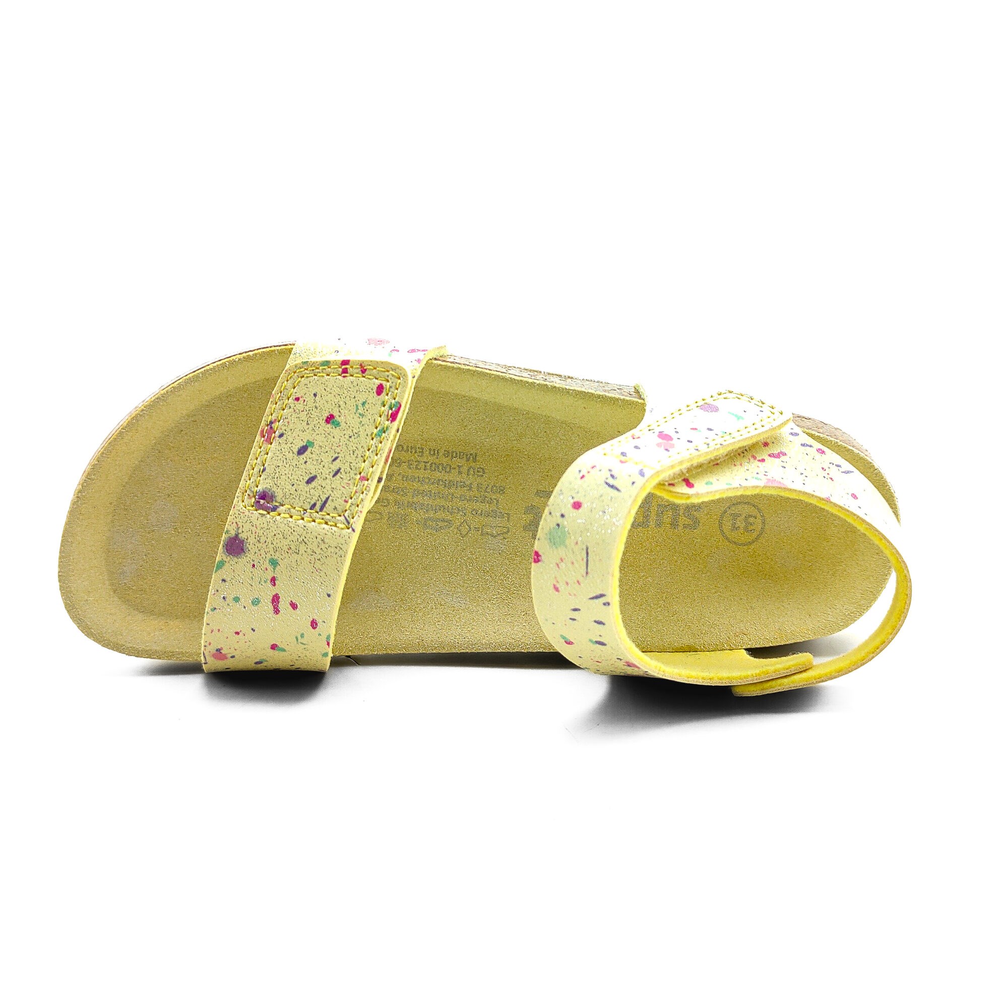 Superfit Ortopedik Çocuk Sandalet F 000123-6020 - Sarı Boyalı GELB - Superfit