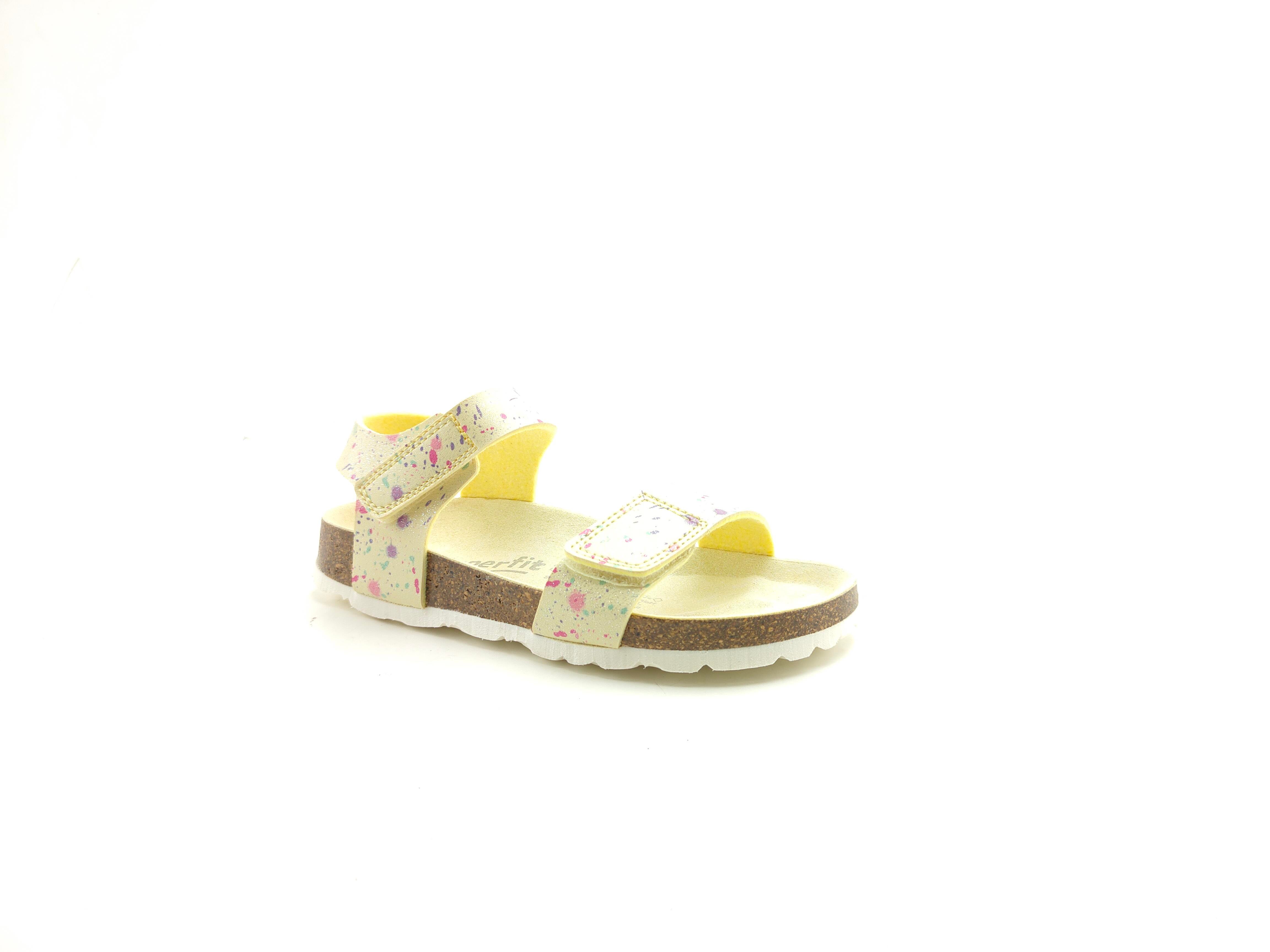 Superfit Ortopedik Çocuk Sandalet F 000123-6020 - Sarı Boyalı - Superfit
