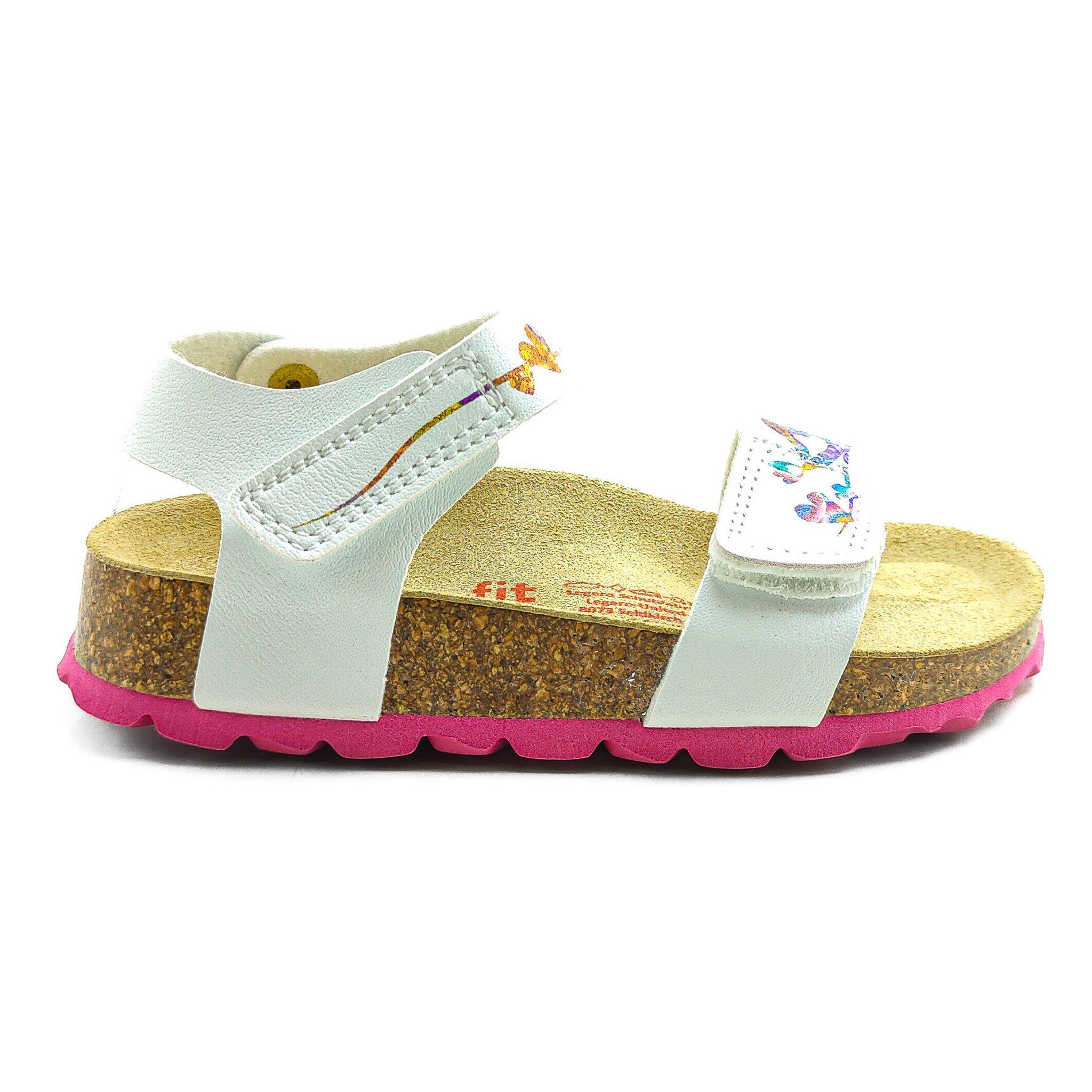 Superfit Ortopedik Çocuk Sandalet F 000123-1040 - Beyaz Kuş WEIB / PINK - Superfit