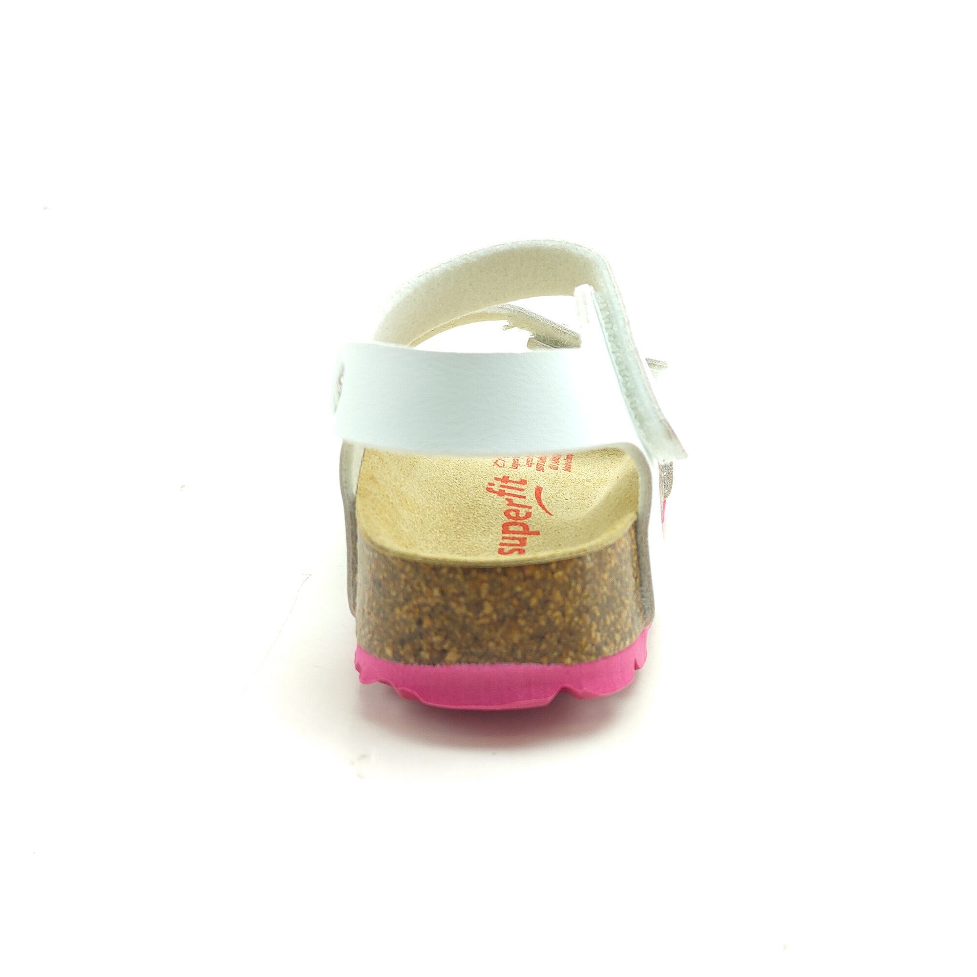 Superfit Ortopedik Çocuk Sandalet F 000123-1040 - Beyaz Kuş WEIB / PINK - Superfit