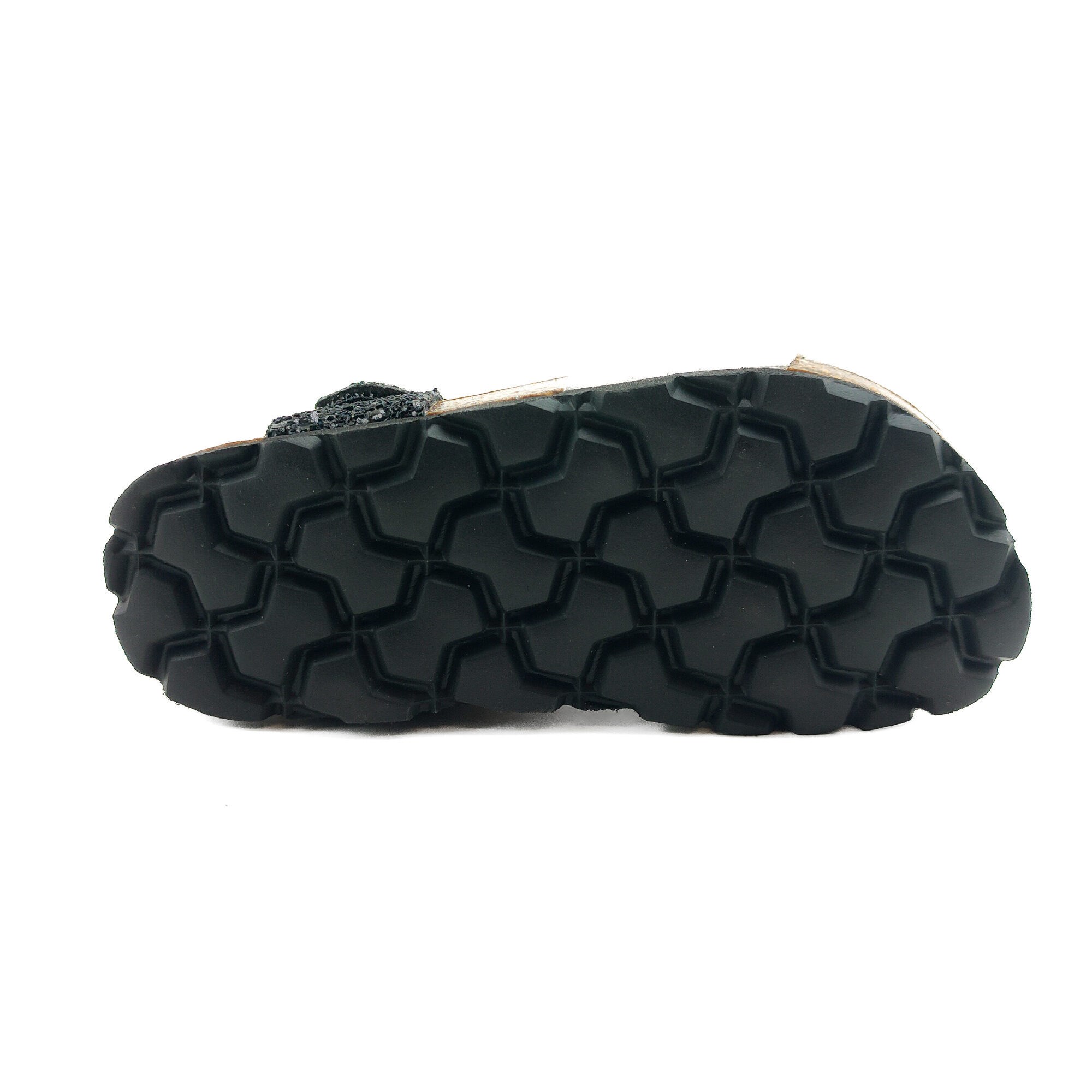Superfit Ortopedik Çocuk Sandalet P 000115-0010 - Siyah Beyaz WEIB / SCHWARZ - Superfit