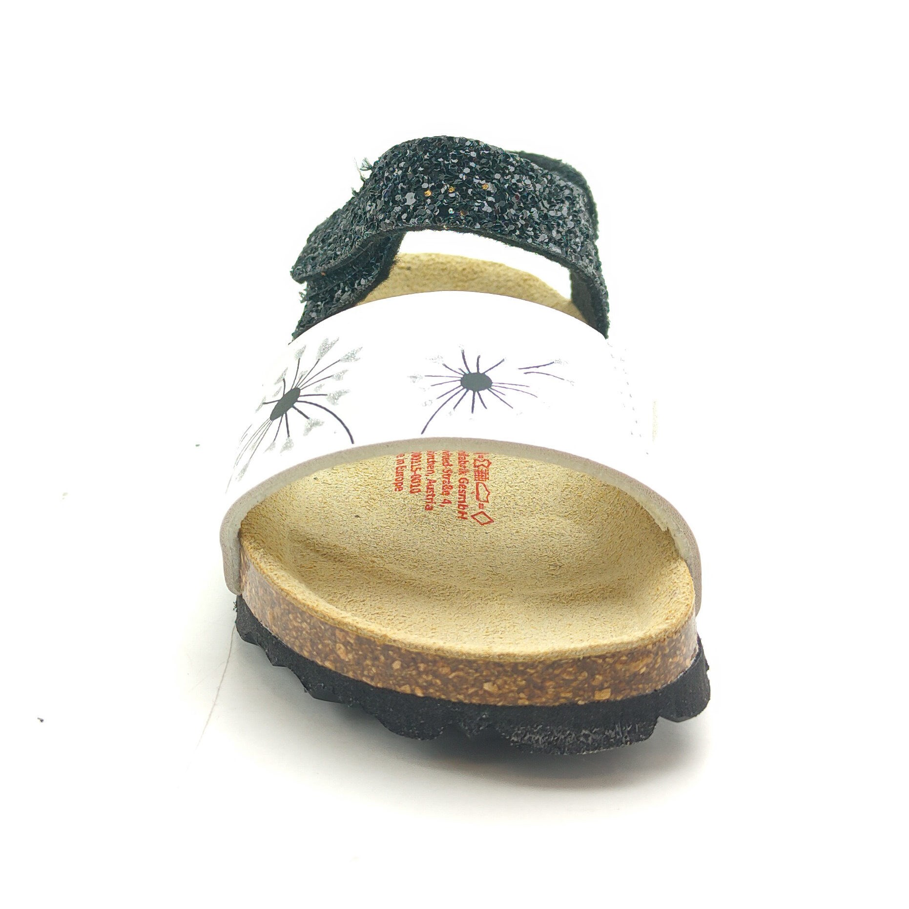 Superfit Ortopedik Çocuk Sandalet P 000115-0010 - Siyah Beyaz WEIB / SCHWARZ - Superfit