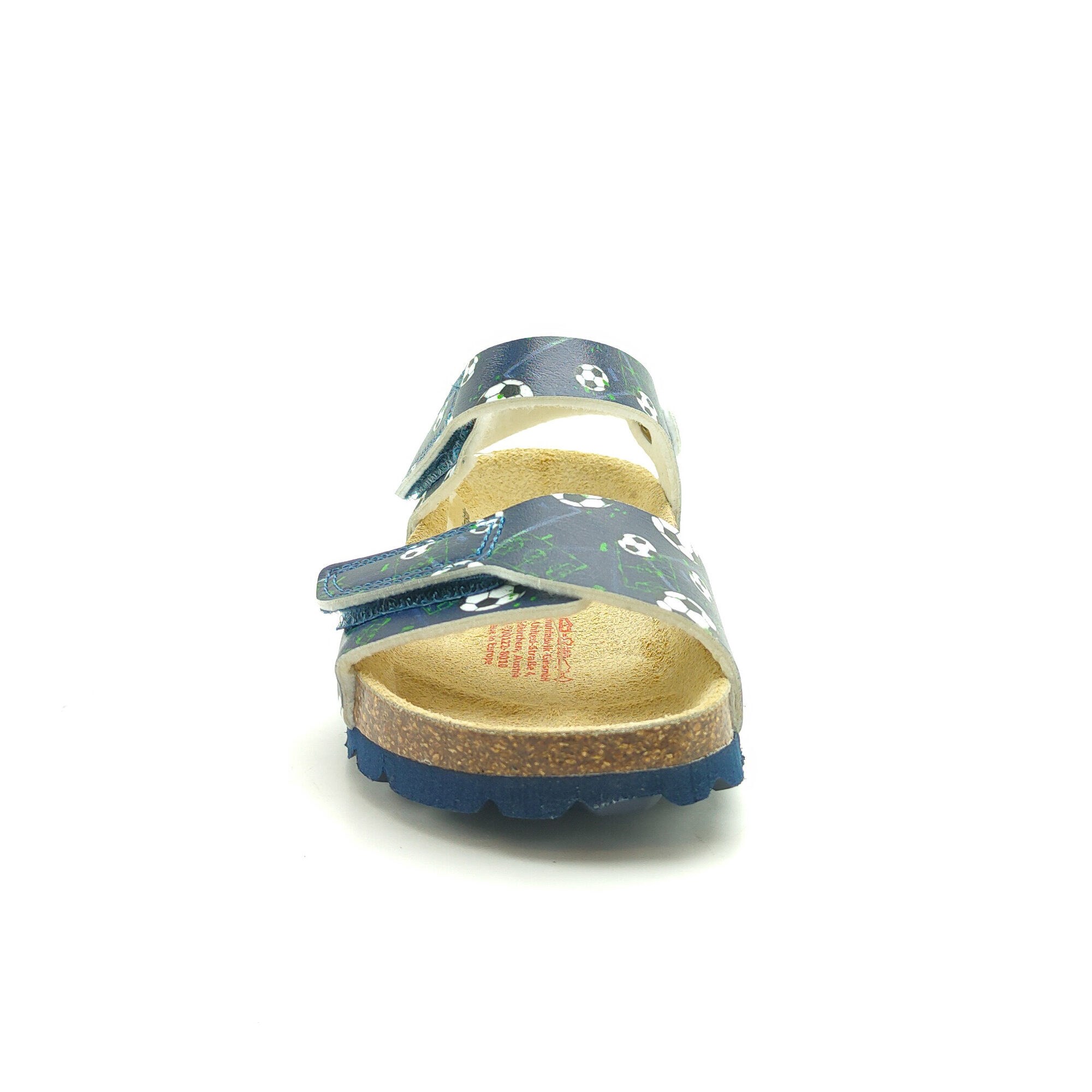 Superfit Ortopedik Çocuk Sandalet P 000122-8010 - Lacivert Futbol BLAU / MEHRFARBIG - Superfit