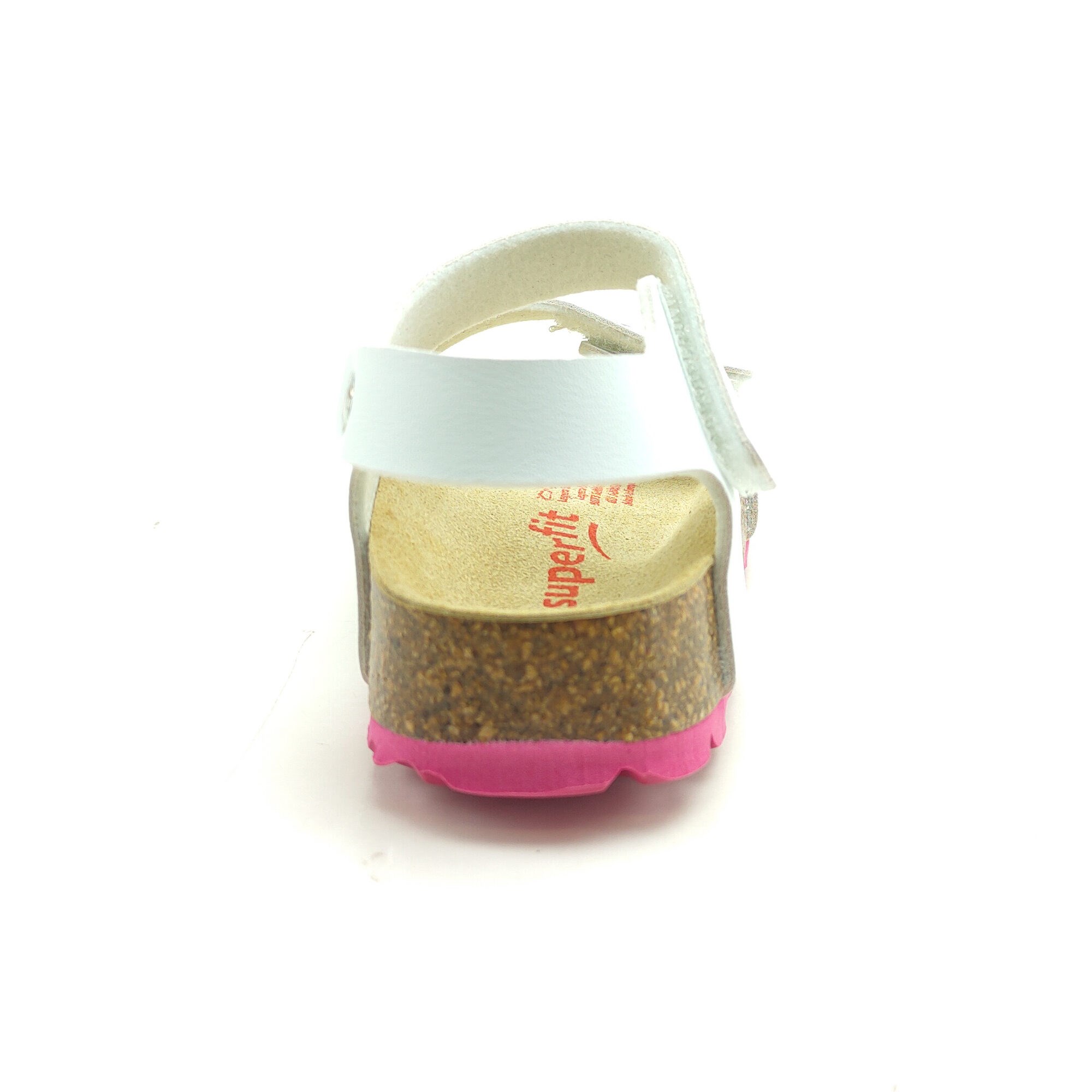 Superfit Ortopedik Çocuk Sandalet P 000123-1040 - Beyaz Kuş WEIB / PINK - Superfit
