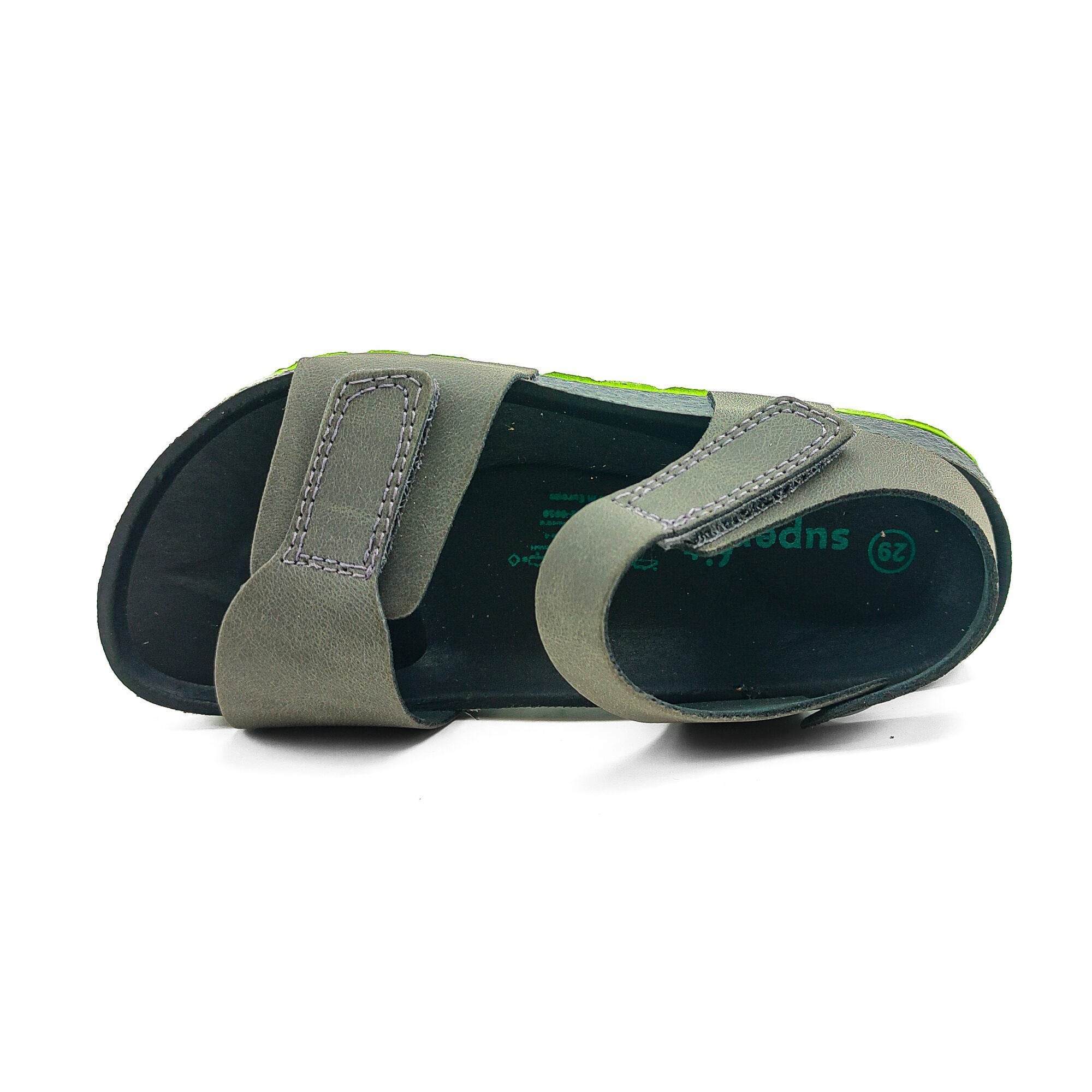 Superfit Ortopedik Çocuk Sandalet P 000122-0010 - Yeşil SCHWARZ / GRÜN - Superfit