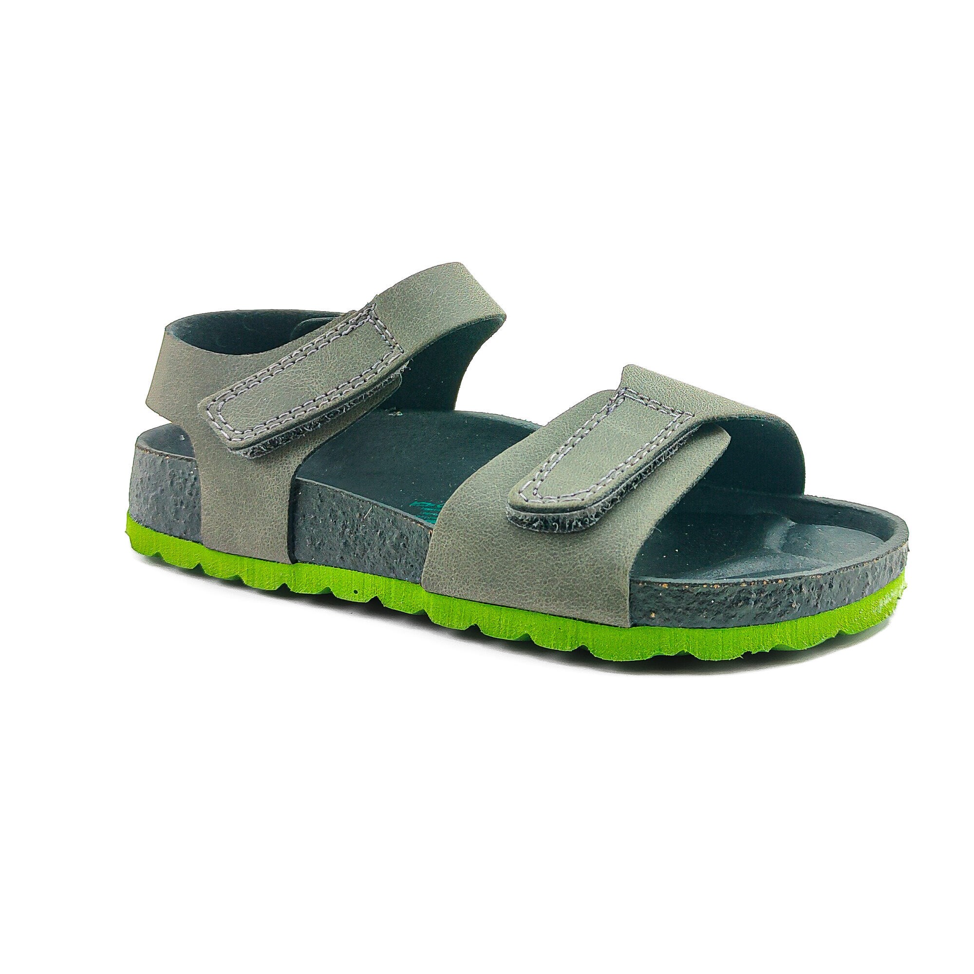 Superfit Ortopedik Çocuk Sandalet P 000122-0010 - Yeşil SCHWARZ / GRÜN - Superfit