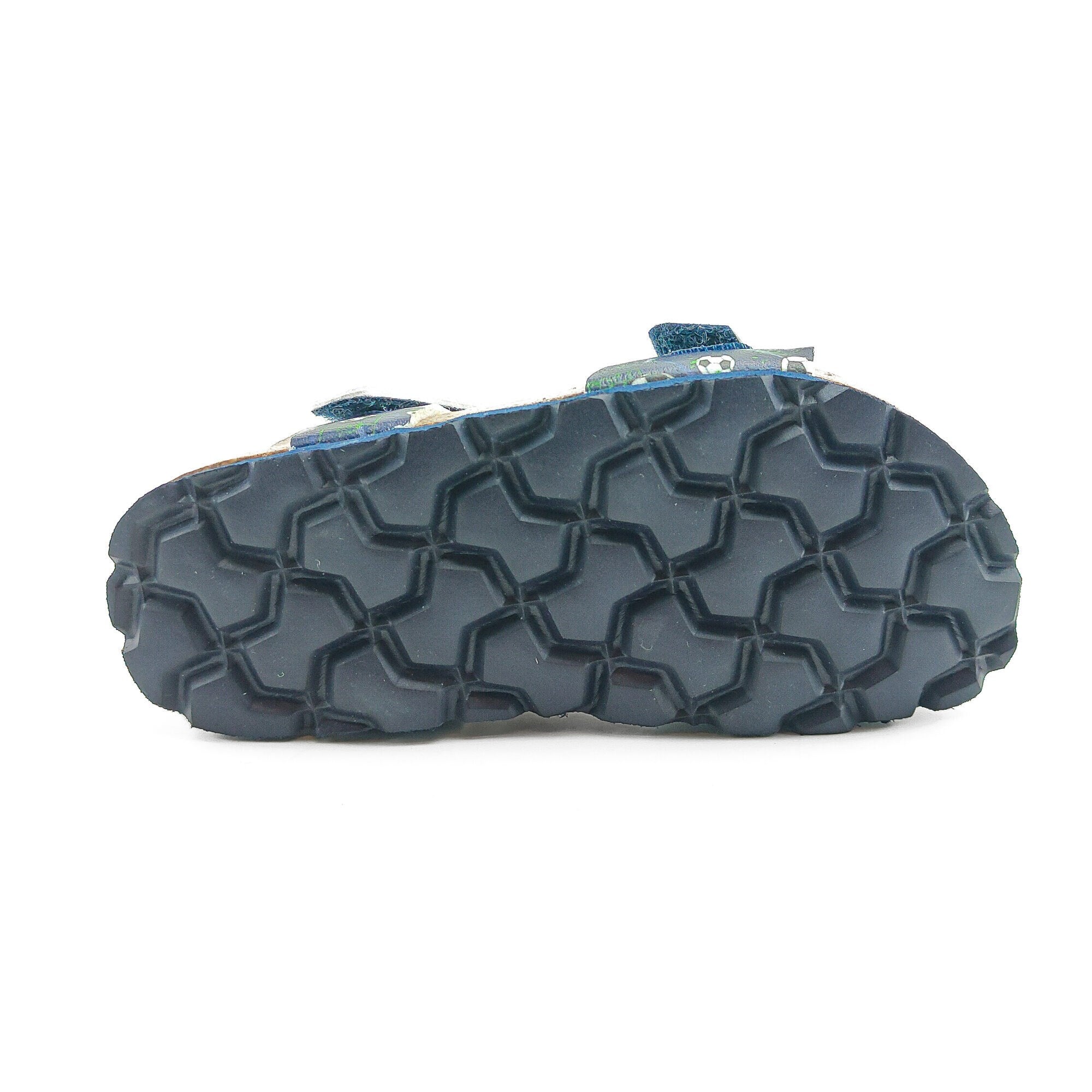 Superfit Ortopedik Çocuk Sandalet P 000122-8010 - Lacivert Futbol BLAU / MEHRFARBIG - Superfit