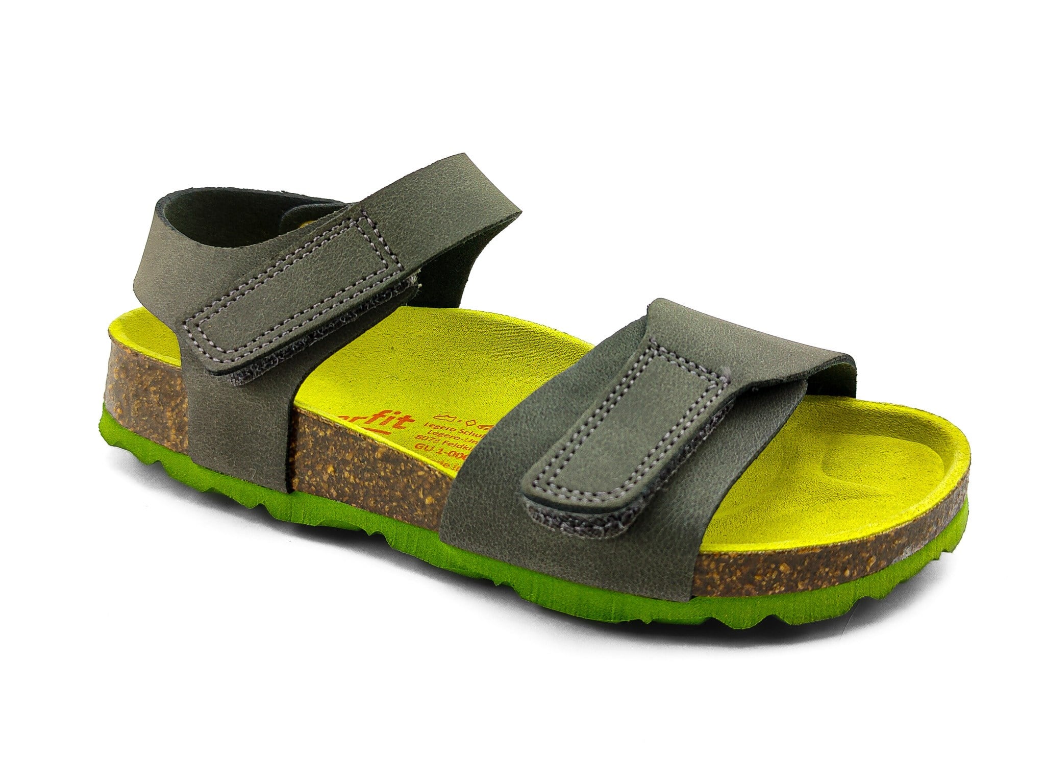 Superfit Ortopedik Çocuk Sandalet P 1-000122-2010 -Yeşil Gri GRAU / GRÜN - Superfit