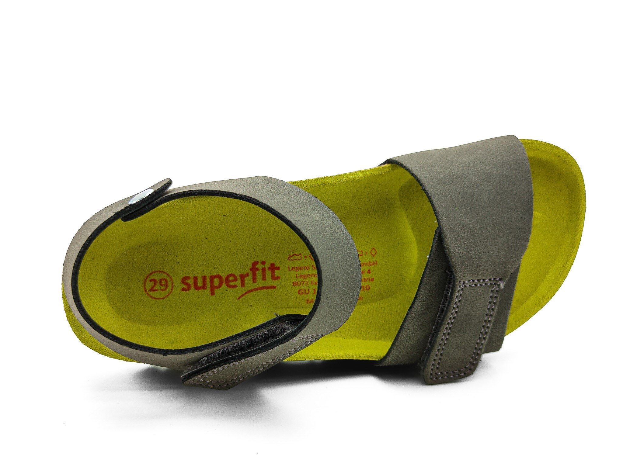 Superfit Ortopedik Çocuk Sandalet P 1-000122-2010 -Yeşil Gri GRAU / GRÜN - Superfit