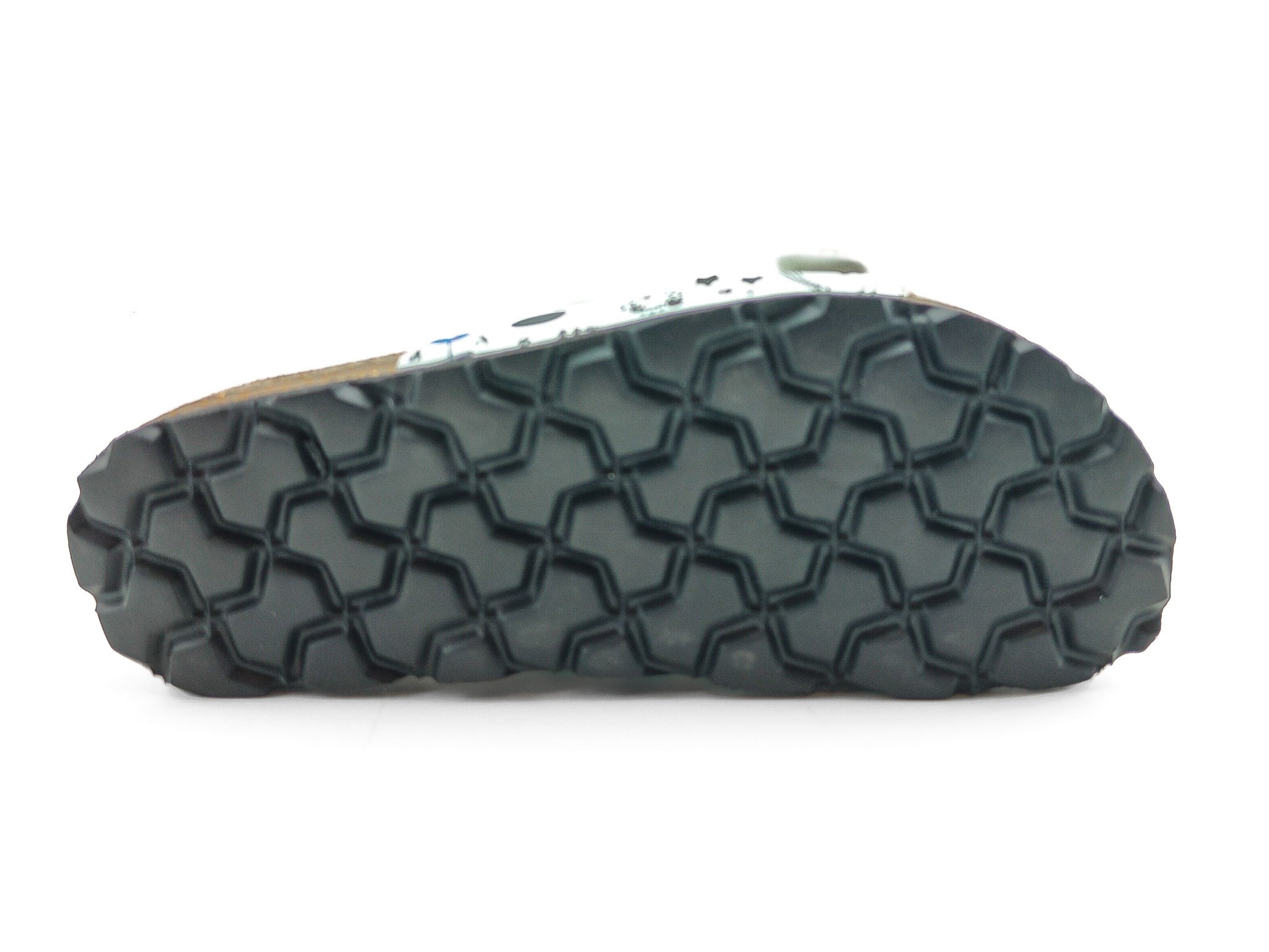 Superfit Ortopedik Çocuk Terlik Çift Bantlı P 800111-1070 - Beyaz Roketli WEIB / MEHRFARBIG - Superfit