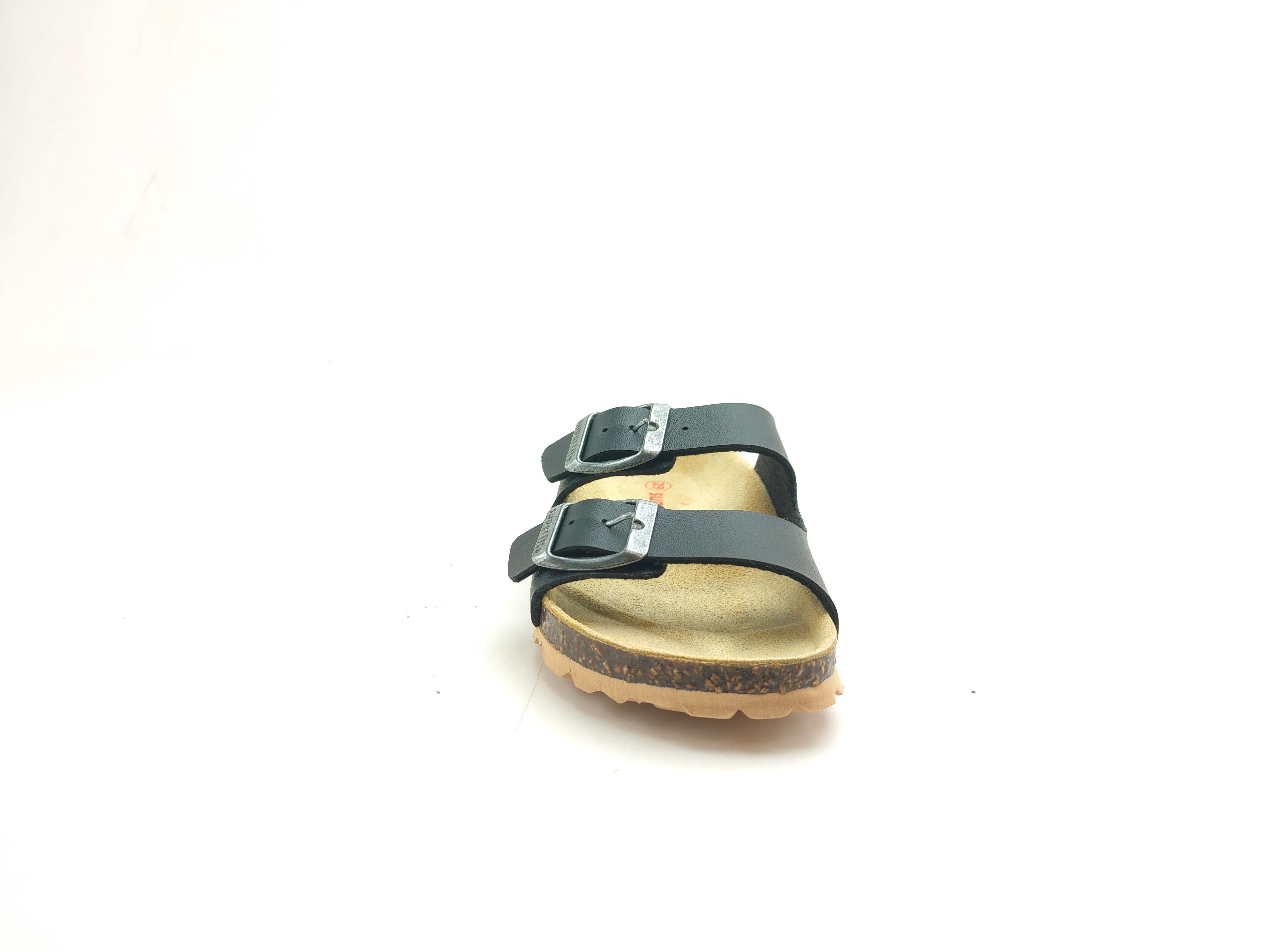 Superfit Ortopedik Çocuk Terlik Çift Bantlı P 800111-0000 - Siyah - Superfit