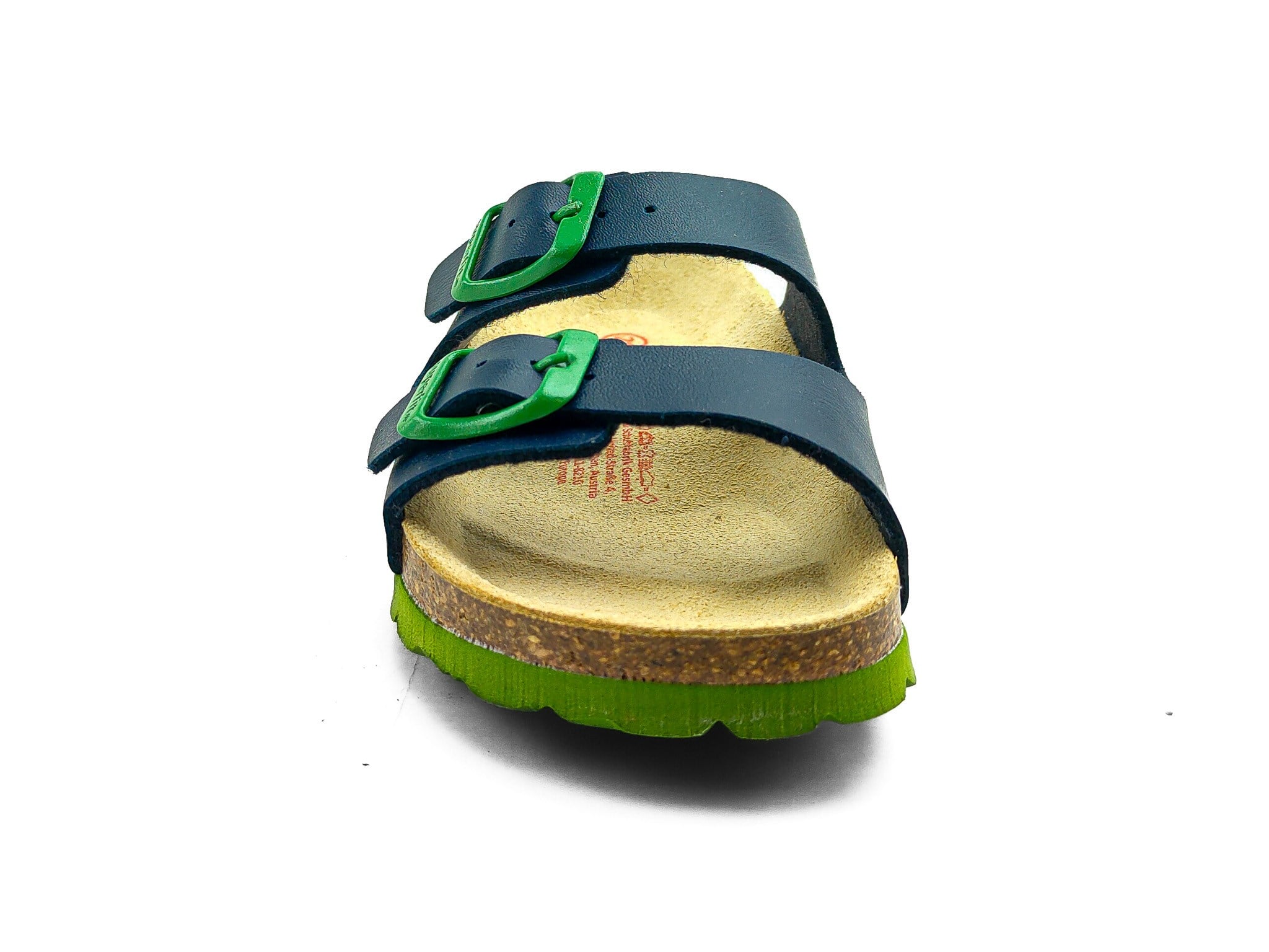 Superfit Ortopedik Çocuk Terlik Çift Bantlı P 800111-8210 - Lacivert Yeşil BLAU / GRÜN - Superfit