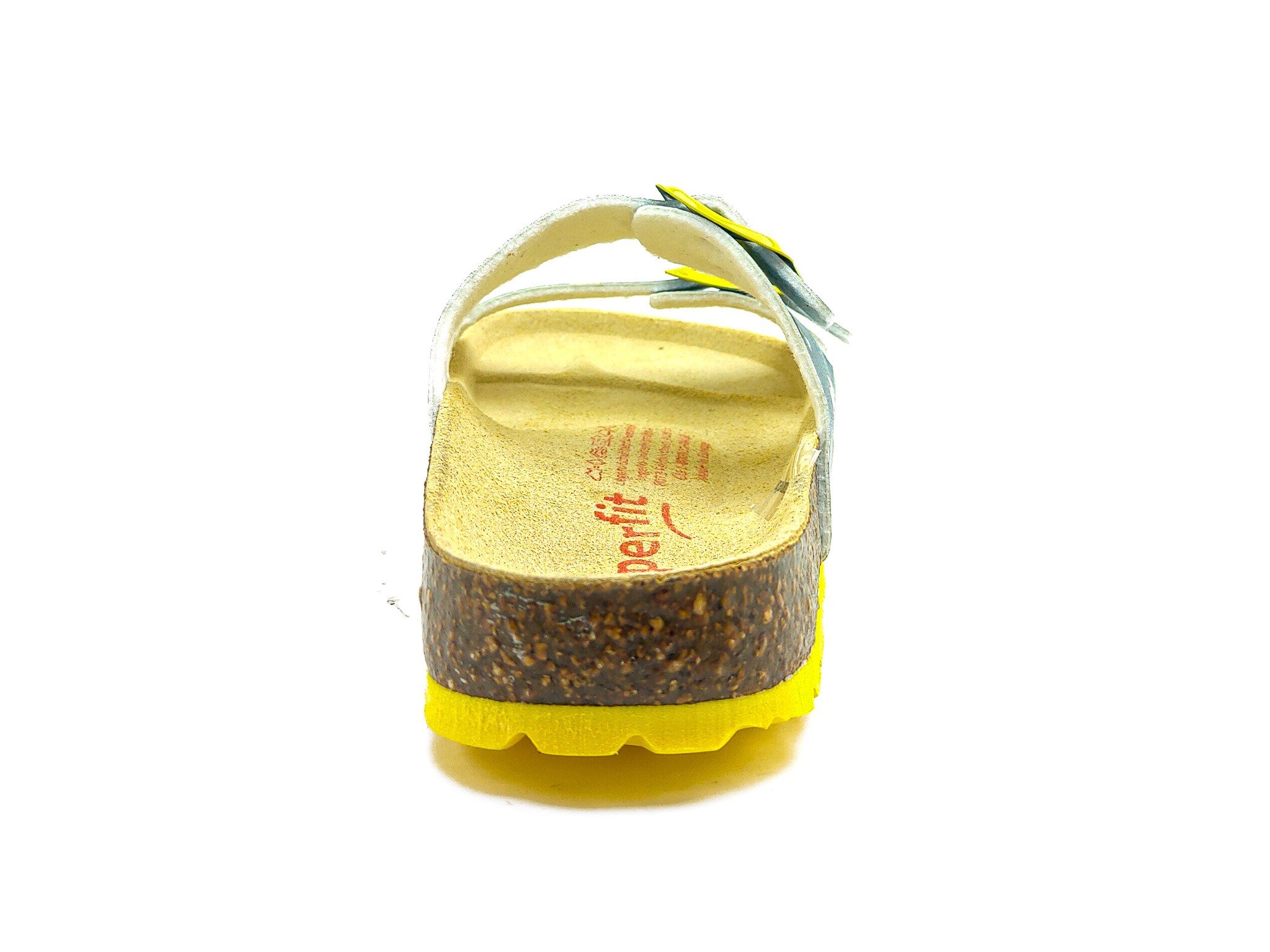 Superfit Ortopedik Çocuk Terlik Çift Bantlı P 800111-8410 - Lacivert Futbol HELLBLAU / MEHRFAR - Superfit