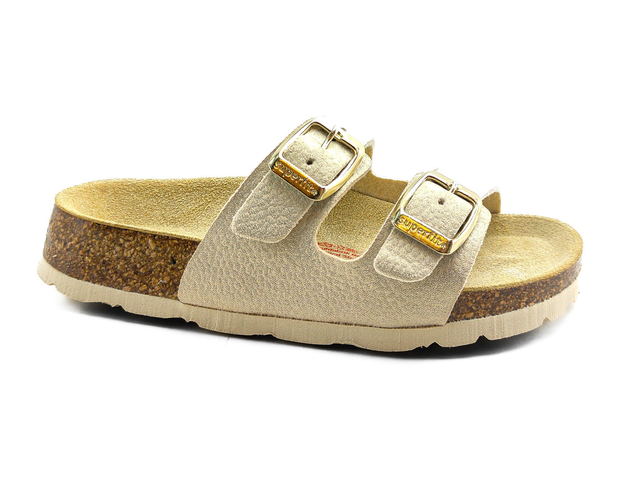 Superfit Ortopedik Çocuk Terlik Çift Bantlı P 800111-9700 - Altın GOLD - Superfit
