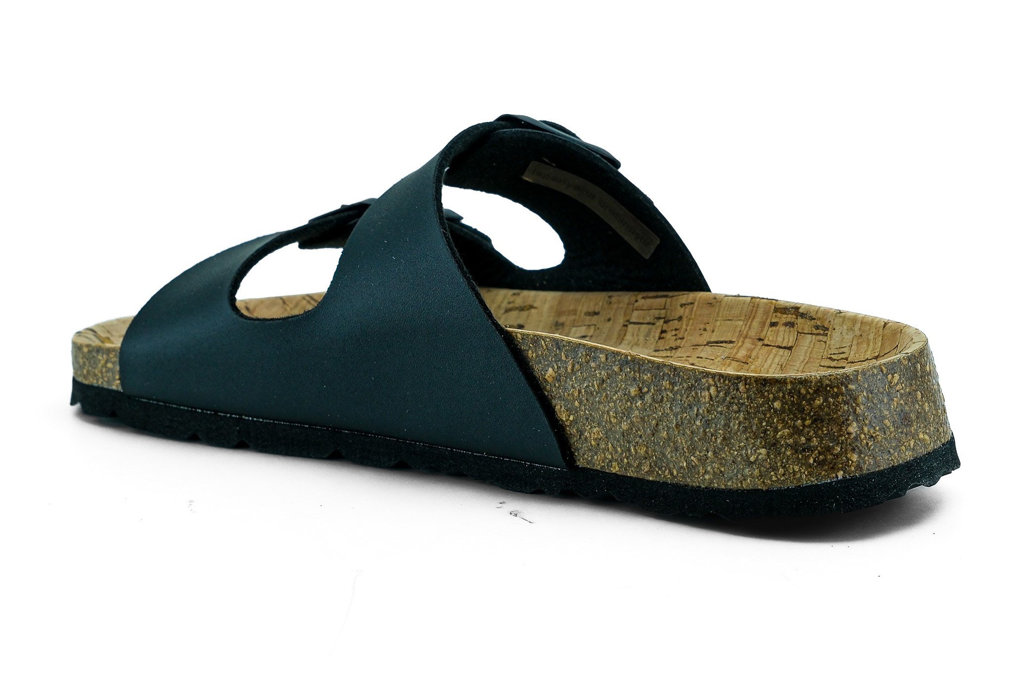 Superfit Ortopedik Çocuk Terlik Çift Bantlı F 800111-0120 - Siyah Düz SCHWARZ - Superfit