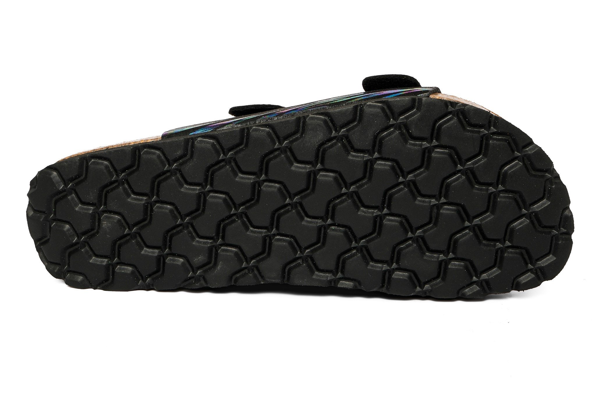 Superfit Ortopedik Çocuk Terlik Çift Bantlı F 800111-0090 - Siyah Zebra SCHWARZ - Superfit