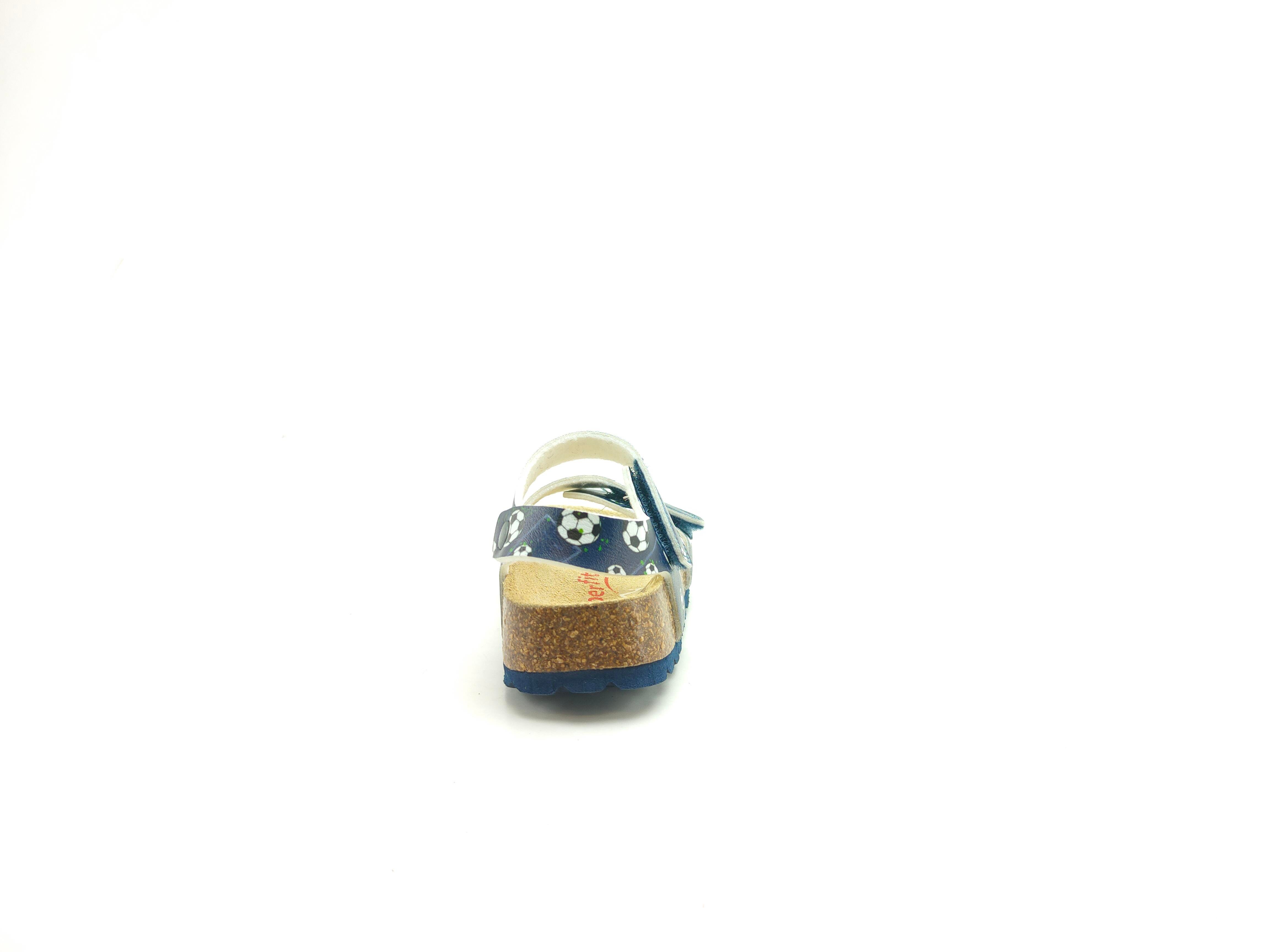Superfit Ortopedik Çocuk Terlik Çift Bantlı P 800111-8160 Laci Futbol - Superfit