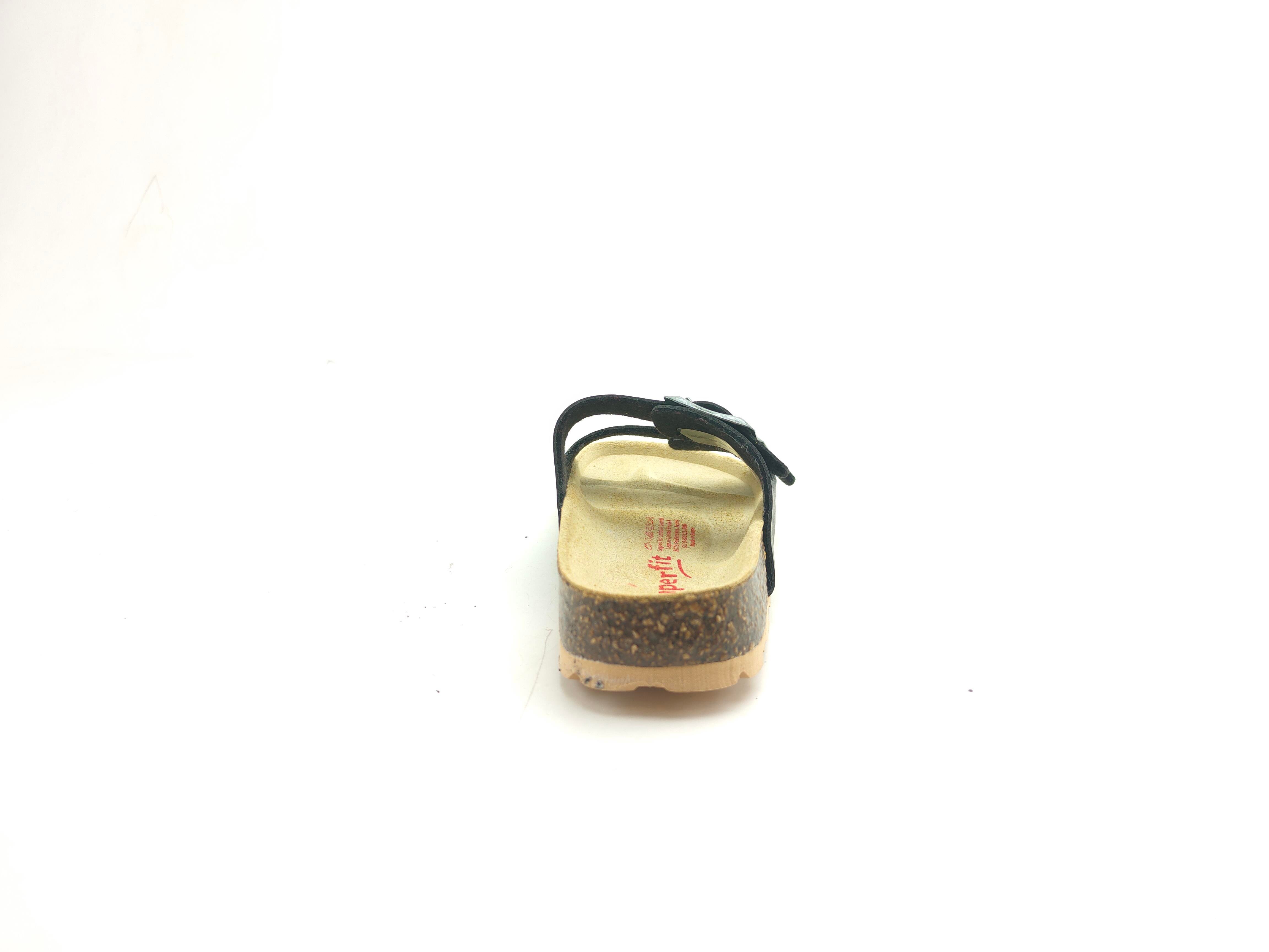 Superfit Ortopedik Çocuk Terlik Çift Bantlı P 800111-0000 - Siyah - Superfit