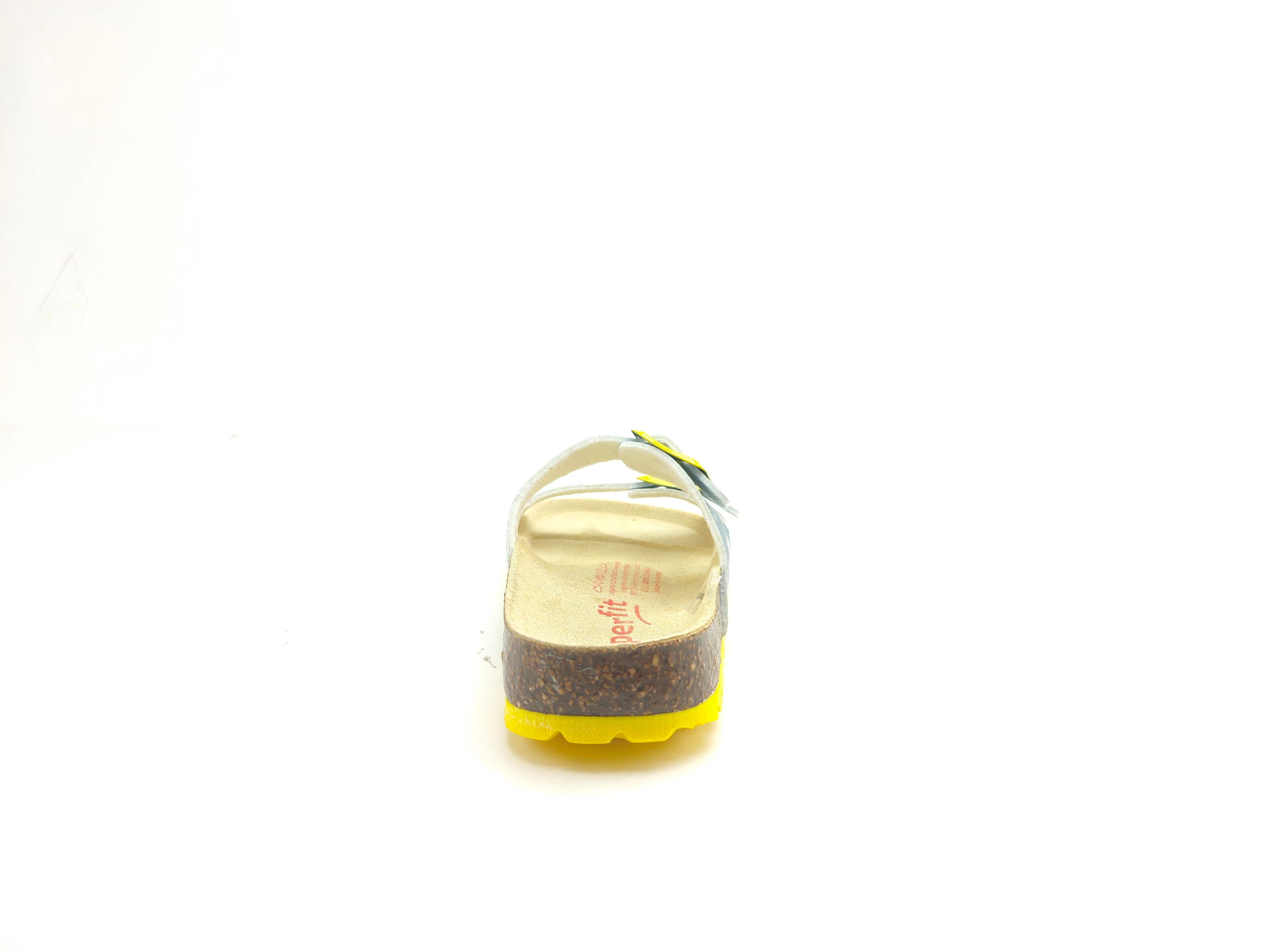 Superfit Ortopedik Çocuk Terlik Çift Bantlı P 800111-8410 - Lacivert Futbol - Superfit