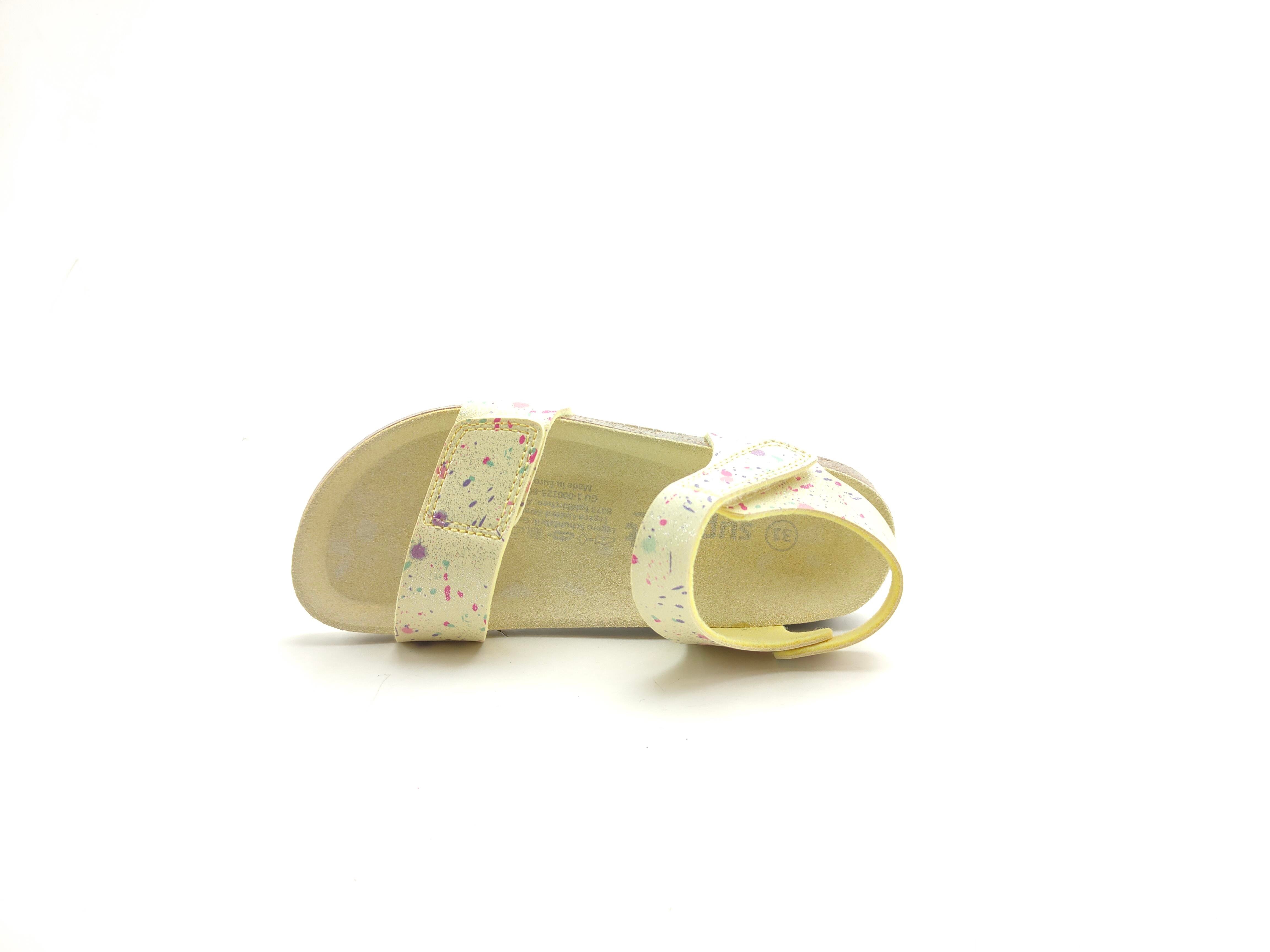 Superfit Ortopedik Genç Sandalet G 000123-6020 - Sarı Boyalı - Superfit
