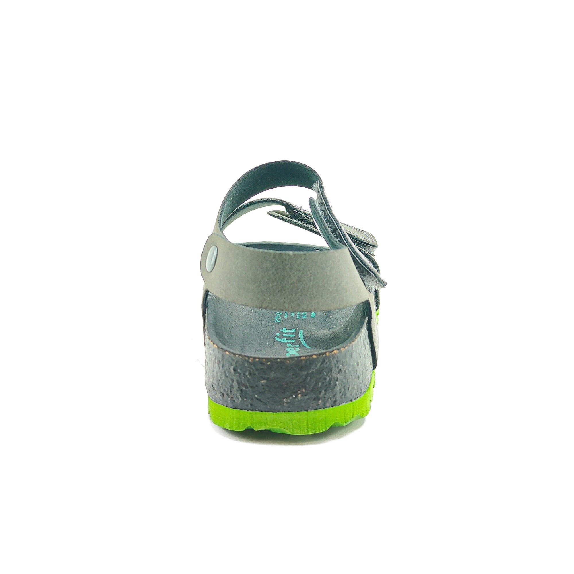 Superfit Ortopedik Genç Sandalet G 000122-0010 - Yeşil SCHWARZ / GRÜN - Superfit