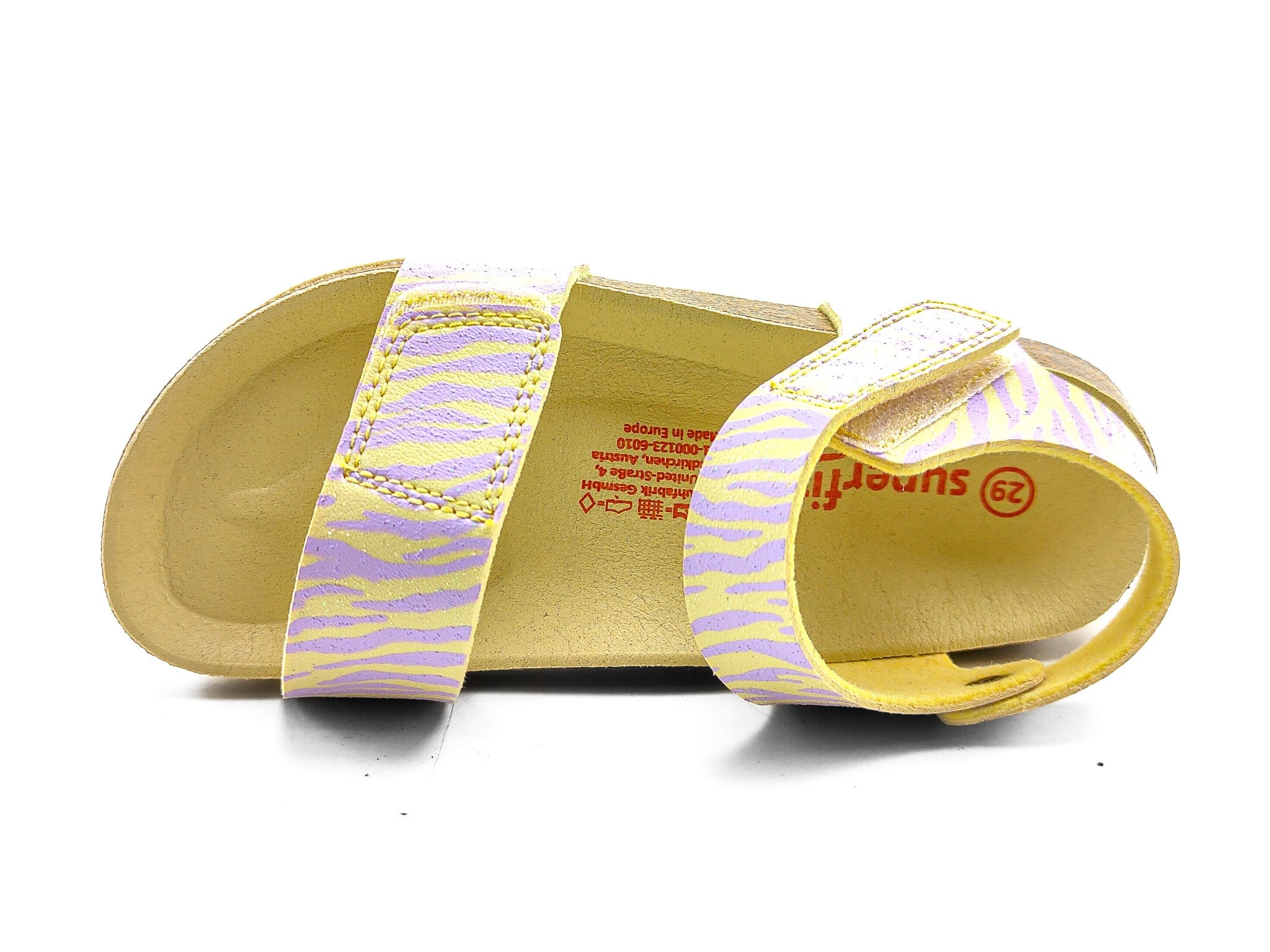 Superfit Ortopedik Genç Sandalet G 000123-6010 - Sarı Lila GELB / ROSA - Superfit