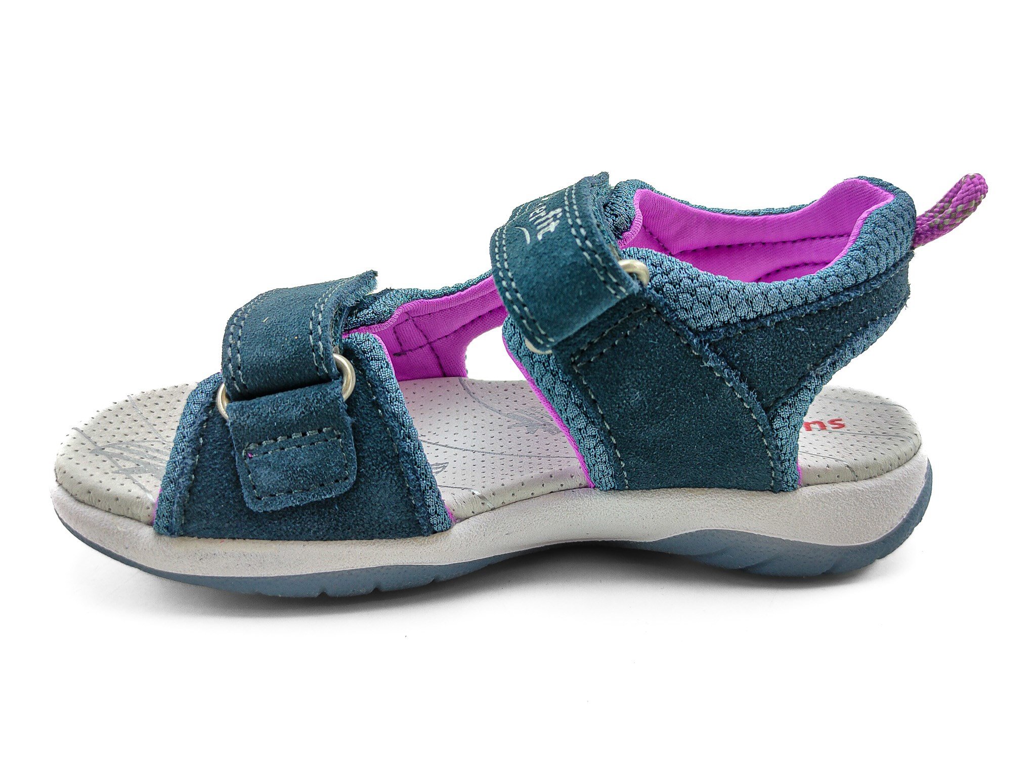 Superfit Spor Ortopedik Çocuk Sandalet P 0583 MAVİ FUŞYA - Superfit