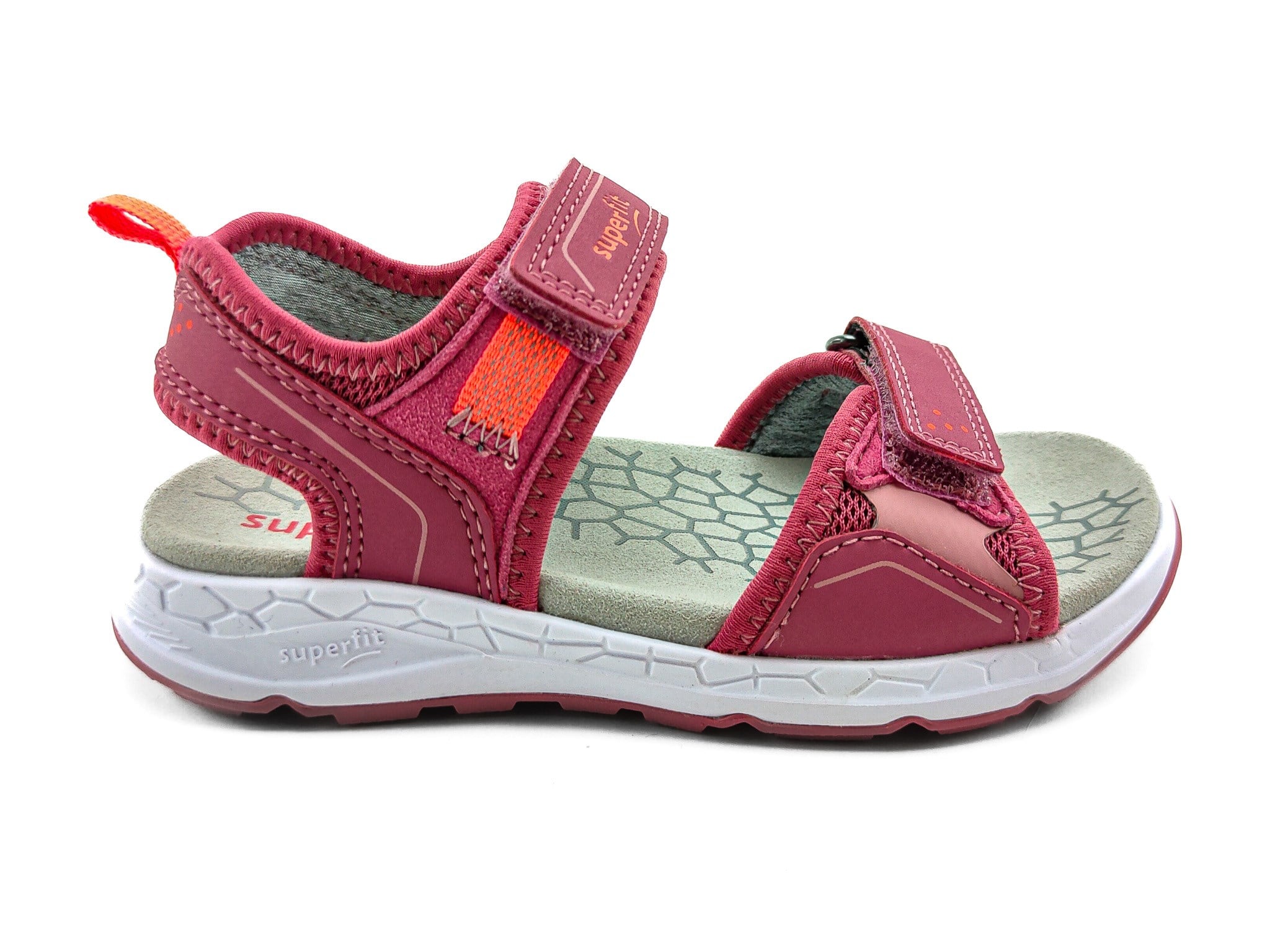 Superfit Spor Ortopedik Çocuk Sandalet P 0583 PEMBE - Superfit